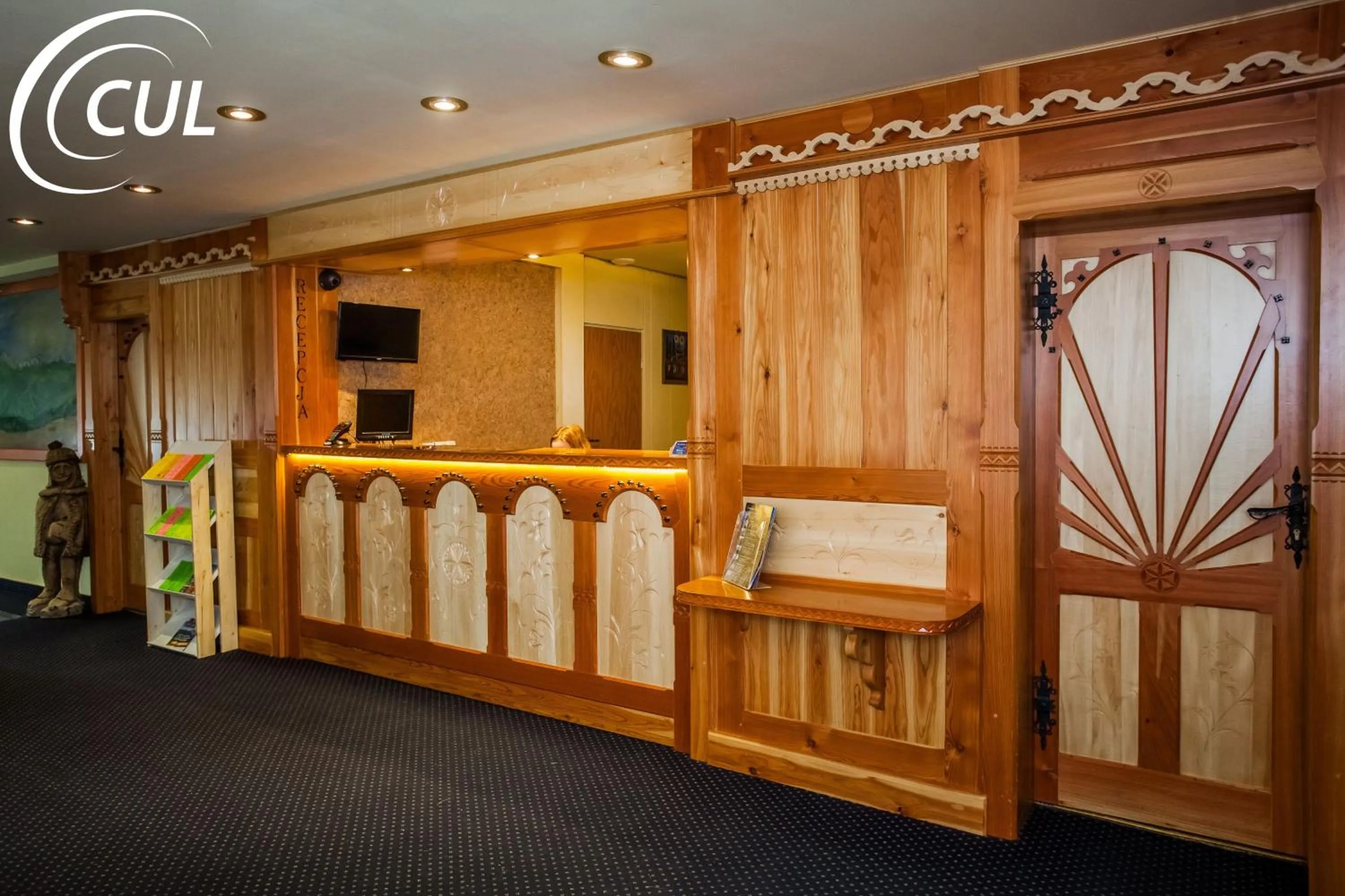 Lobby or reception in Dafne Zakopane