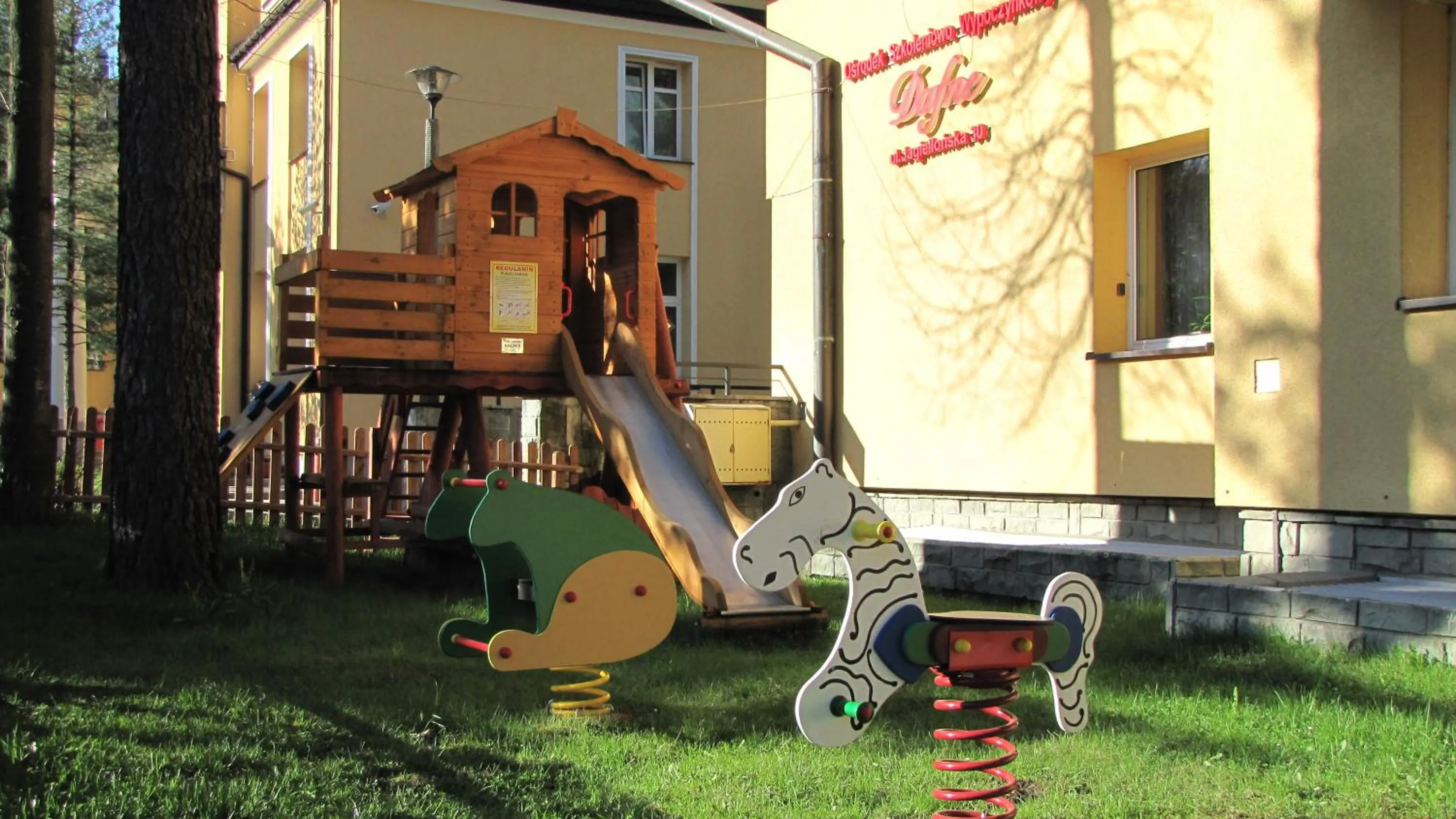 Children play ground in Dafne Zakopane