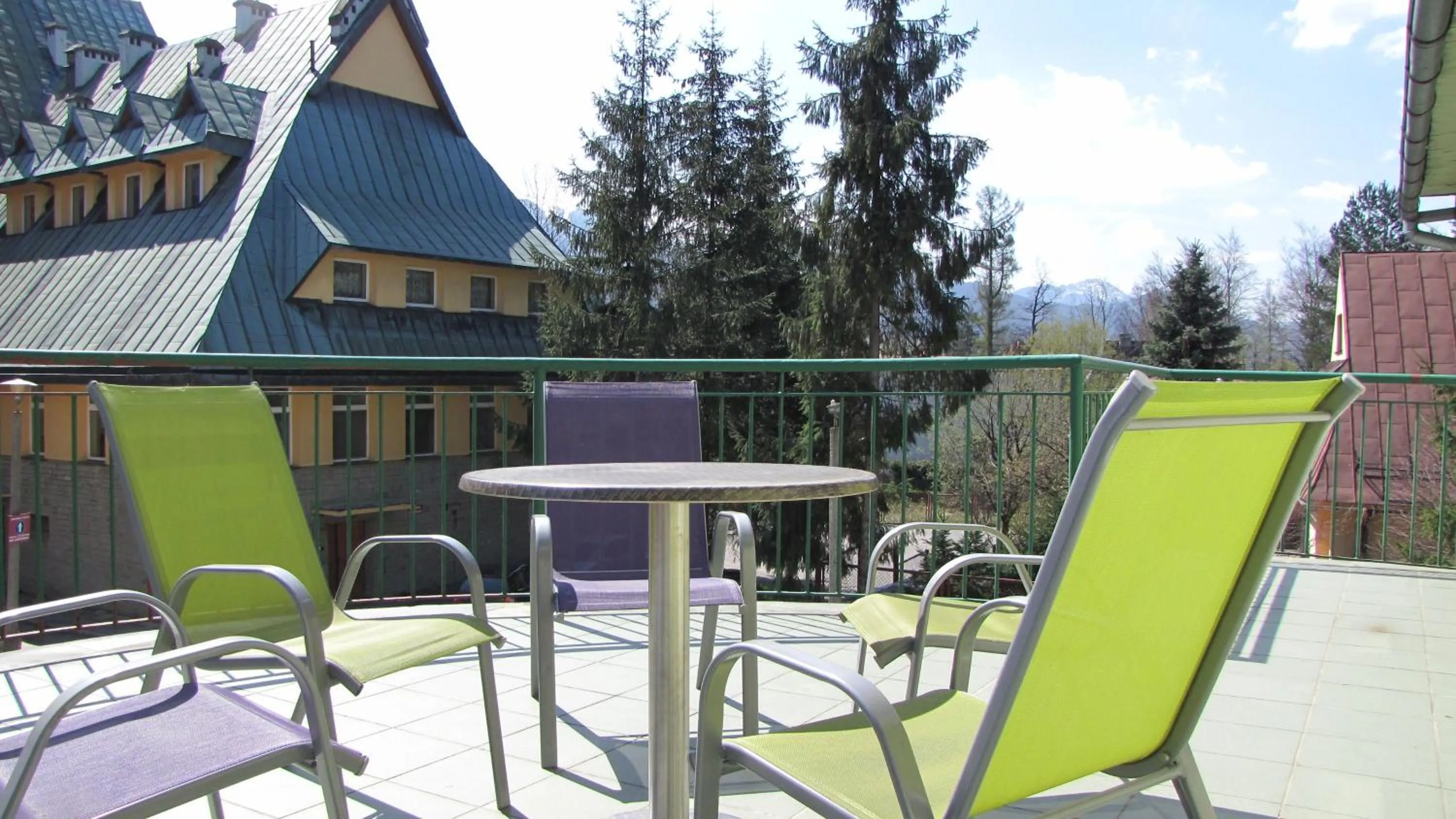 Balcony/Terrace in Dafne Zakopane