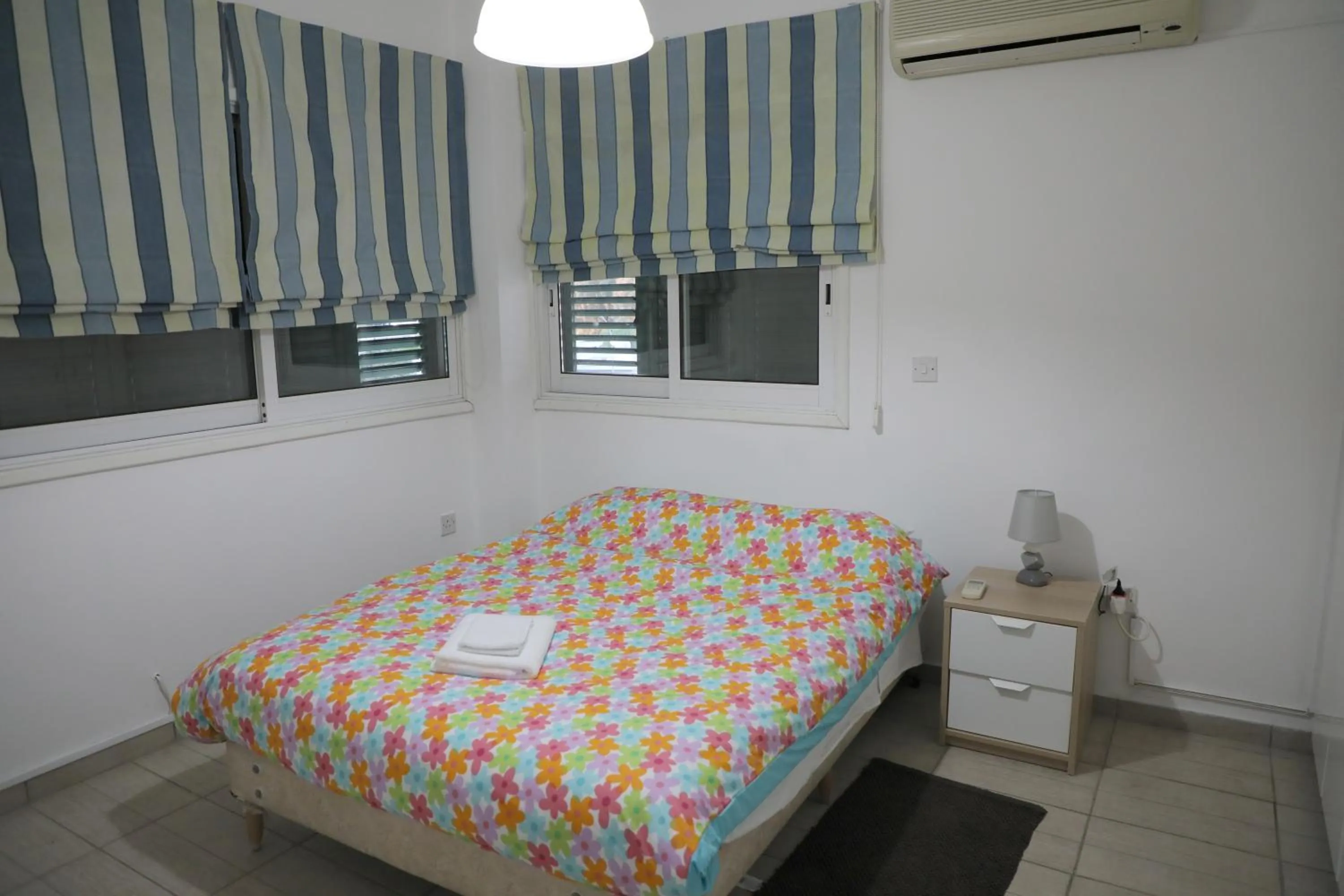 Bedroom, Bed in Bianco E U Apartment