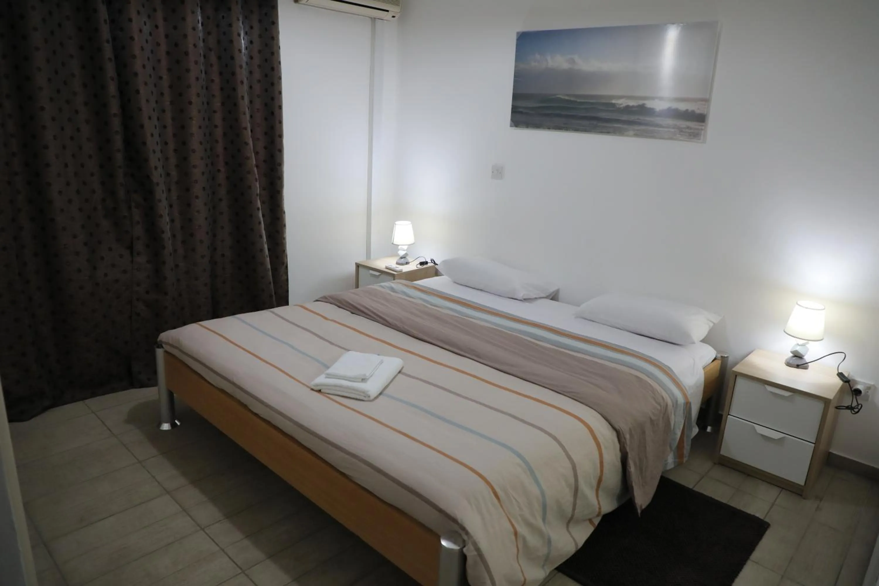Bedroom, Bed in Bianco E U Apartment