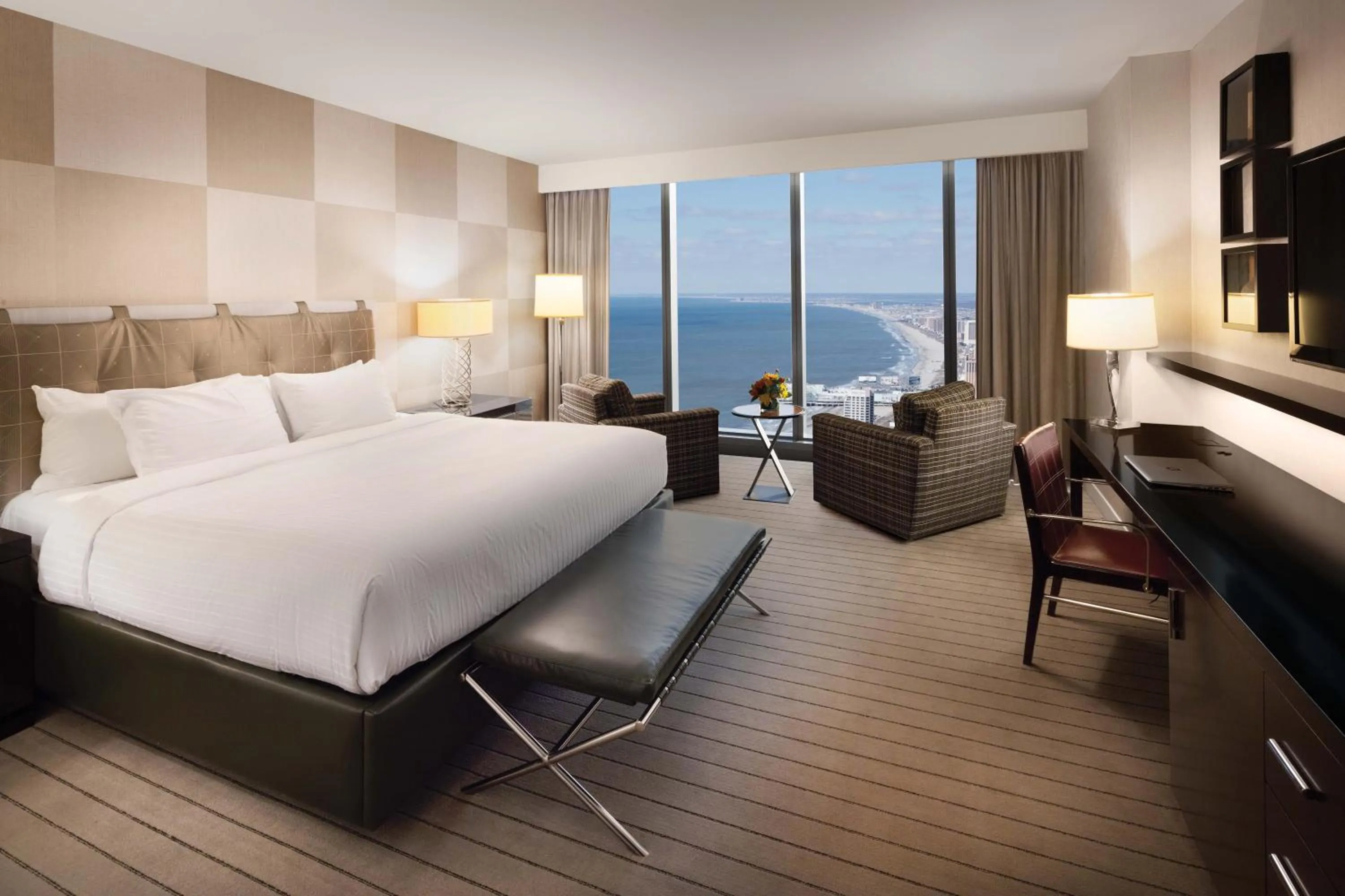 Photo of the whole room, Bed in Ocean Casino Resort