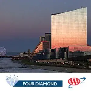 Property building in Ocean Casino Resort Property building in Ocean Casino Resort