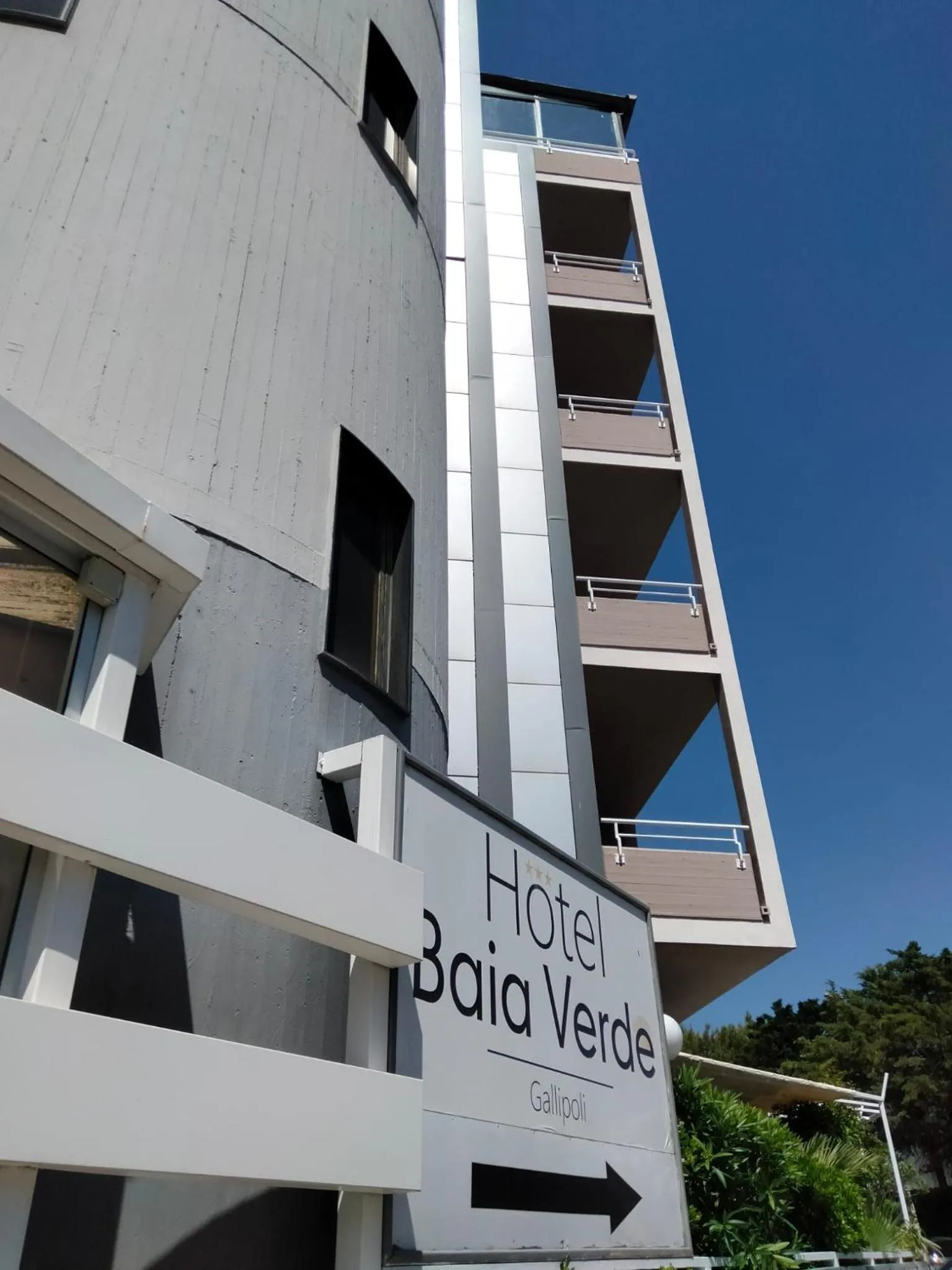 Facade/entrance in Hotel Baia Verde Gallipoli