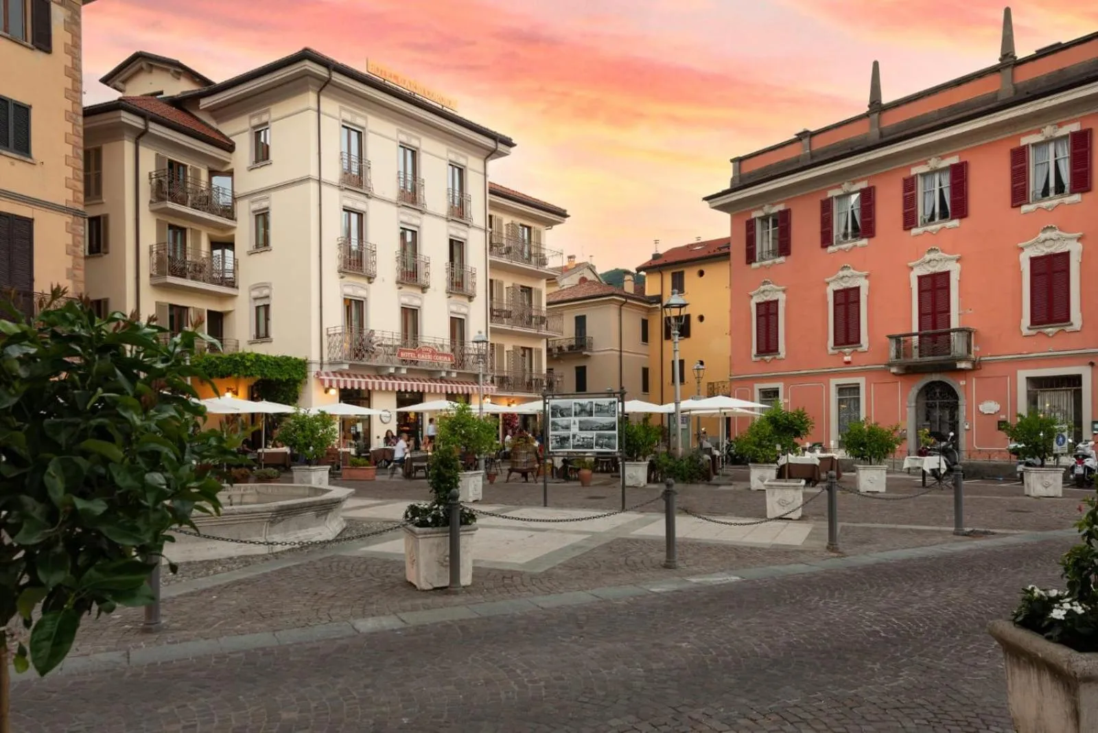 Property building in Hotel Garni Corona