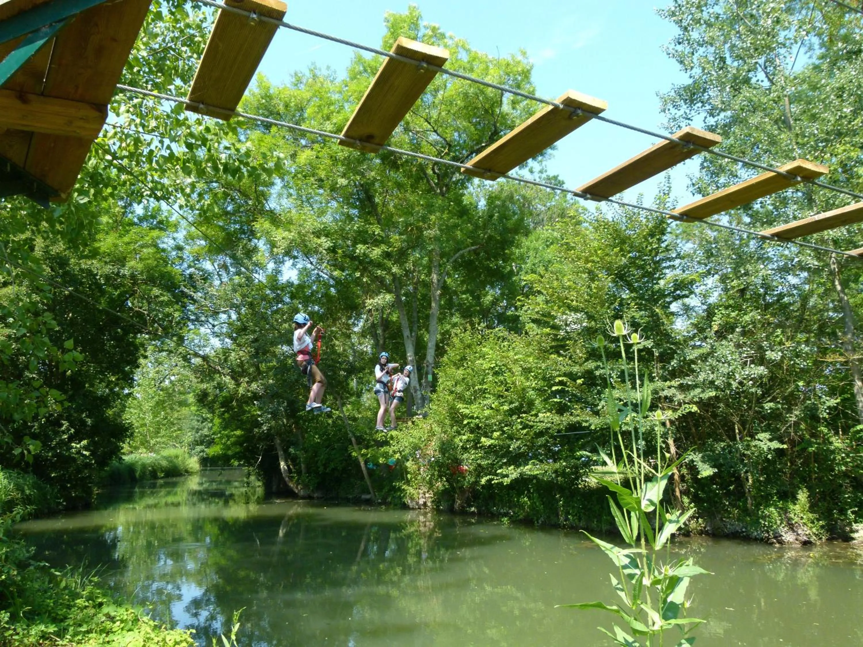 Children play ground in Résidence Vacances Bleues Les Coteaux de Jonzac