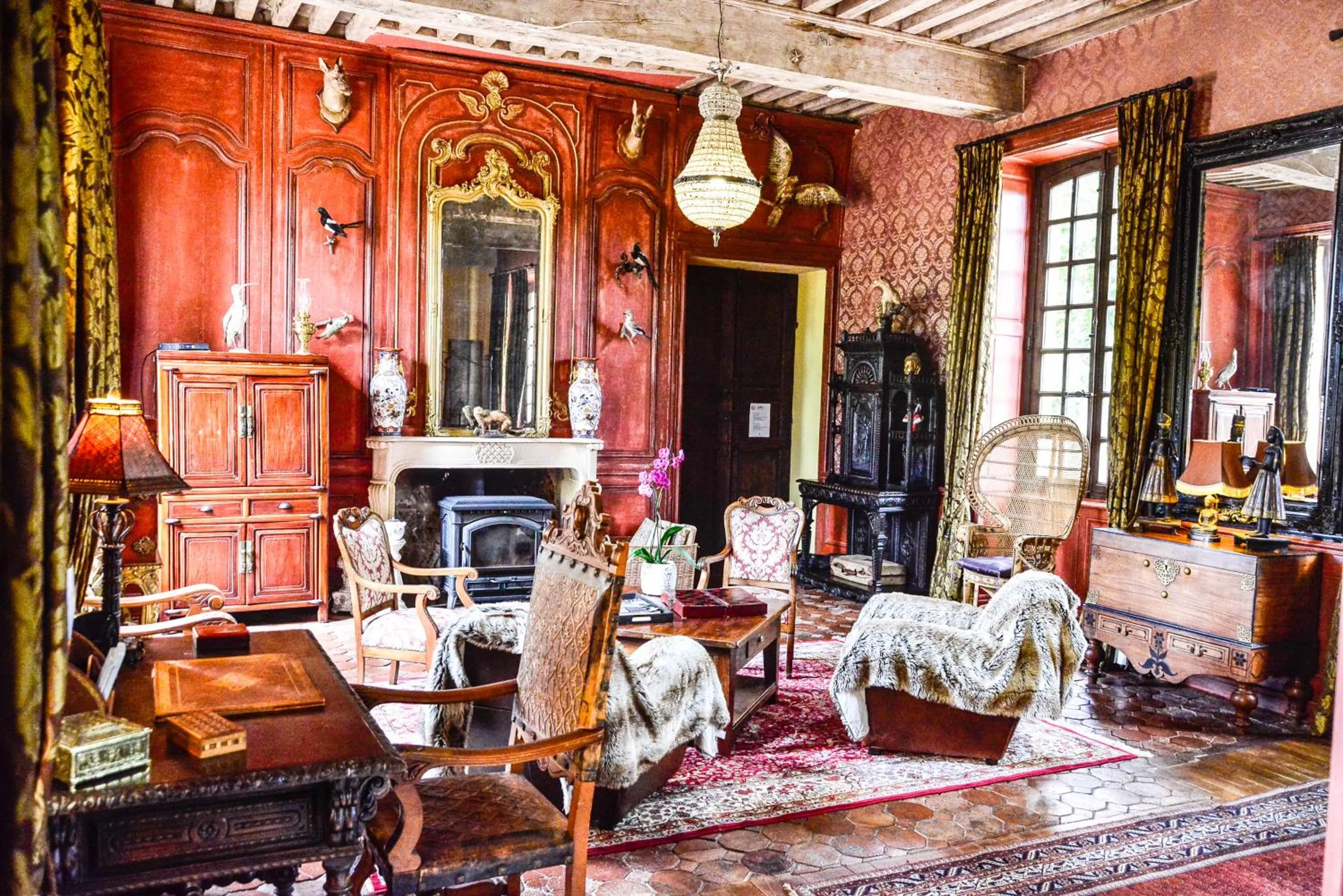 Area and facilities in Chateau d'Origny, Chambres d'hotes et Restaurant Gastronomique