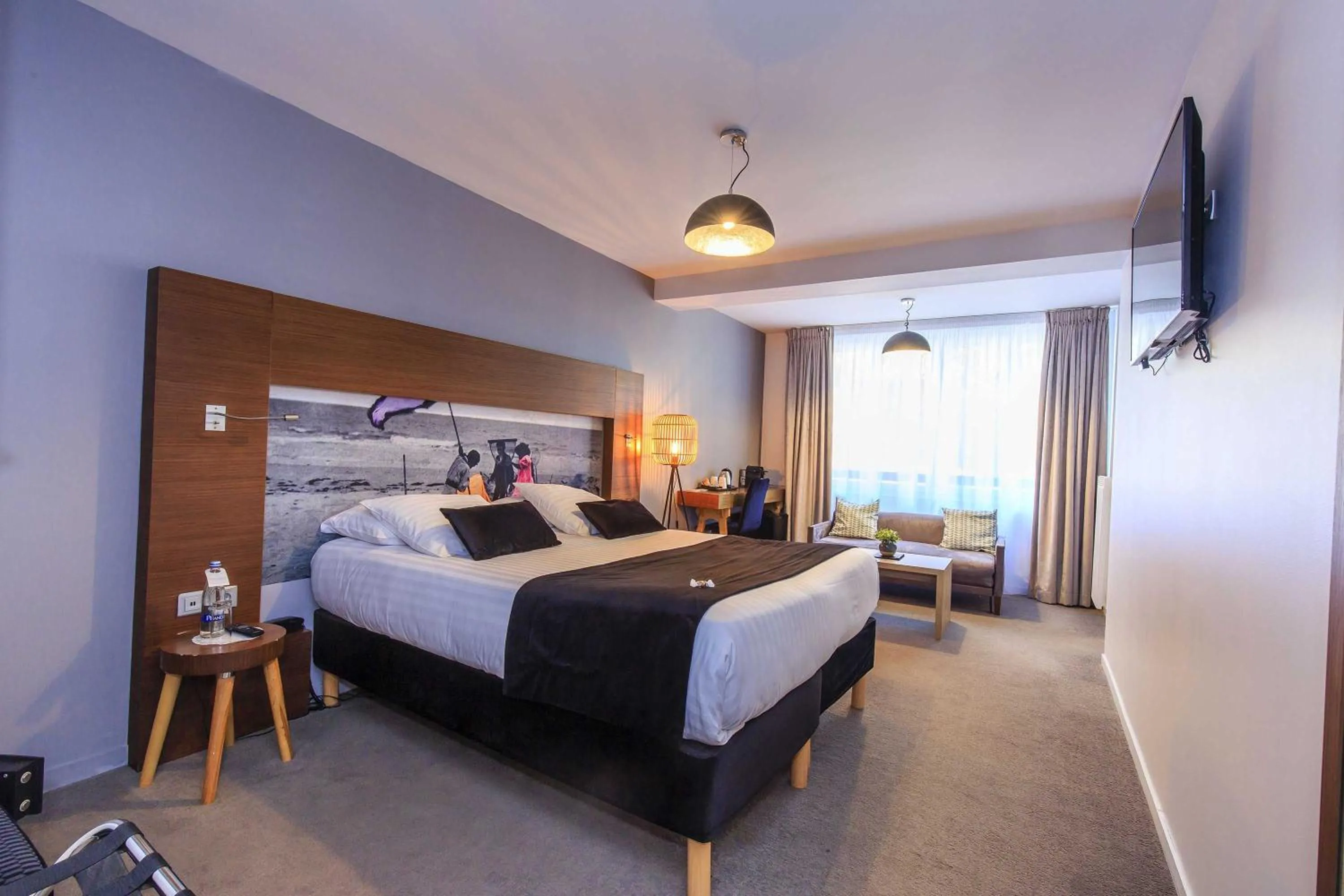 Bedroom, Bed in Best Western Hôtel Garden and Spa