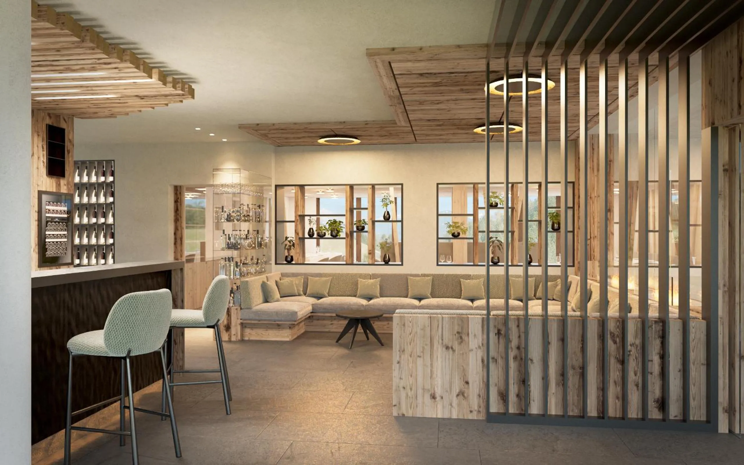 Lounge or bar in Hotel Christoph