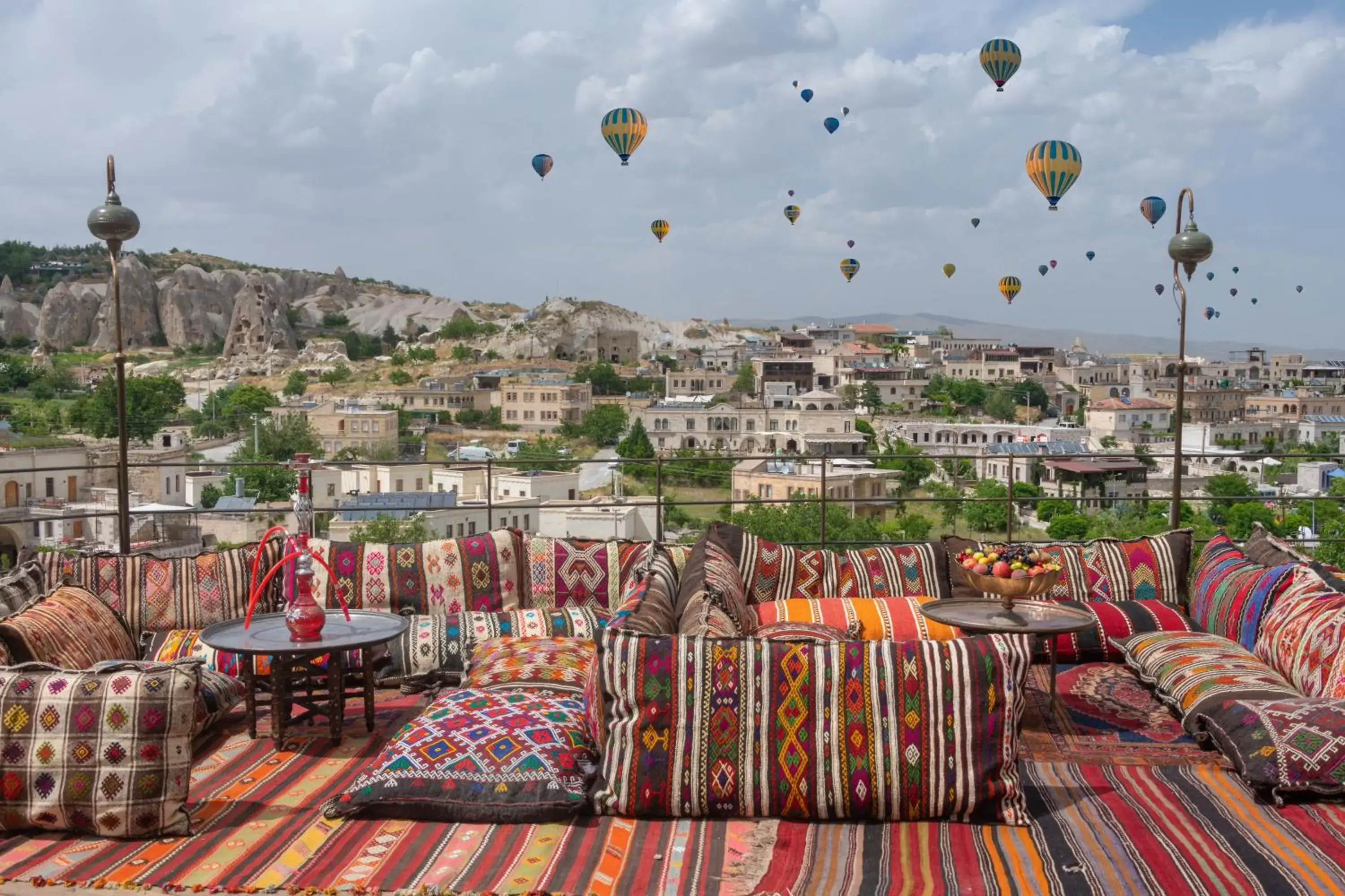 Landmark view in Hera Cave Suites Landmark view in Hera Cave Suites