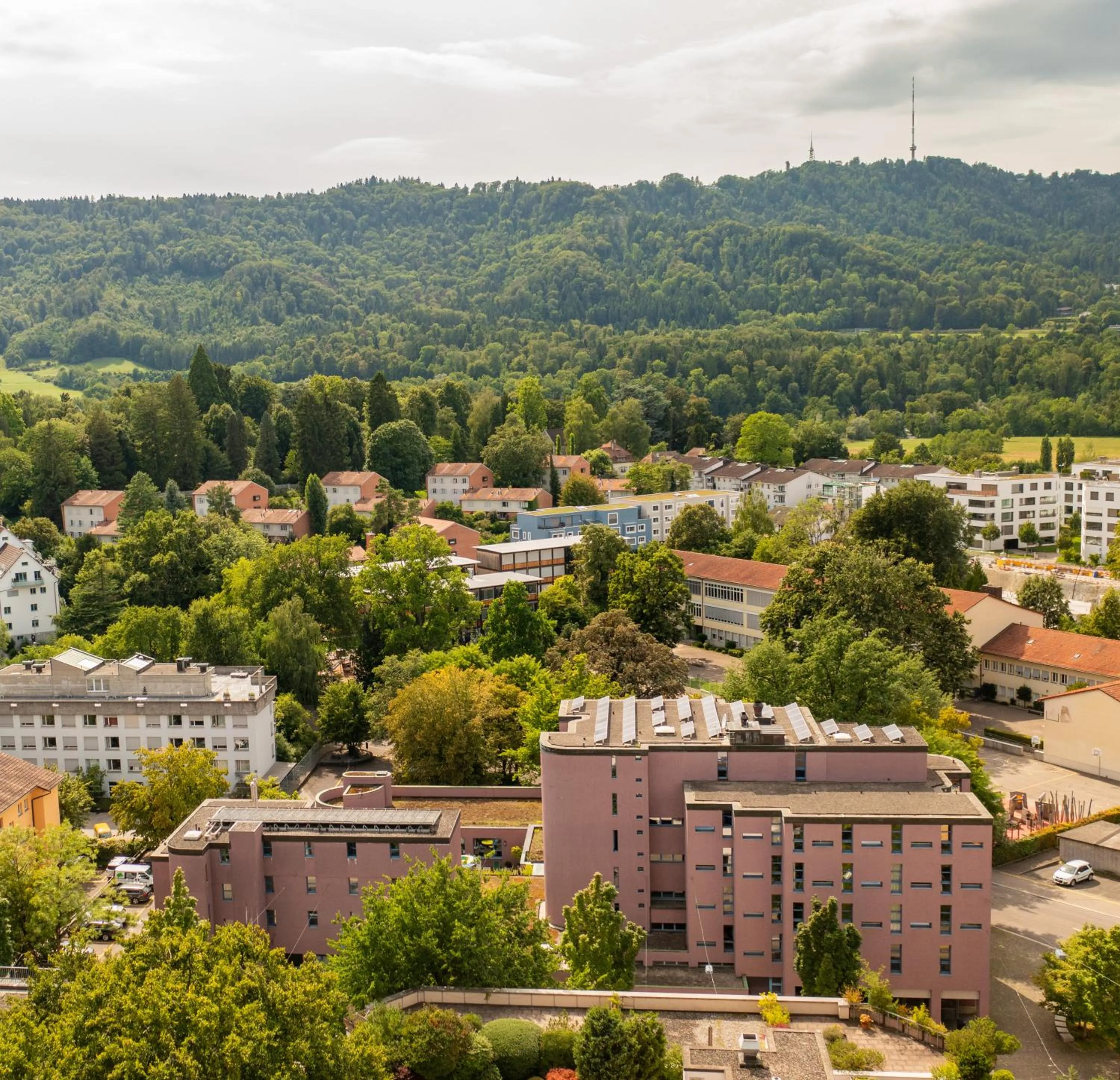 Property building in Zurich Youth Hostel