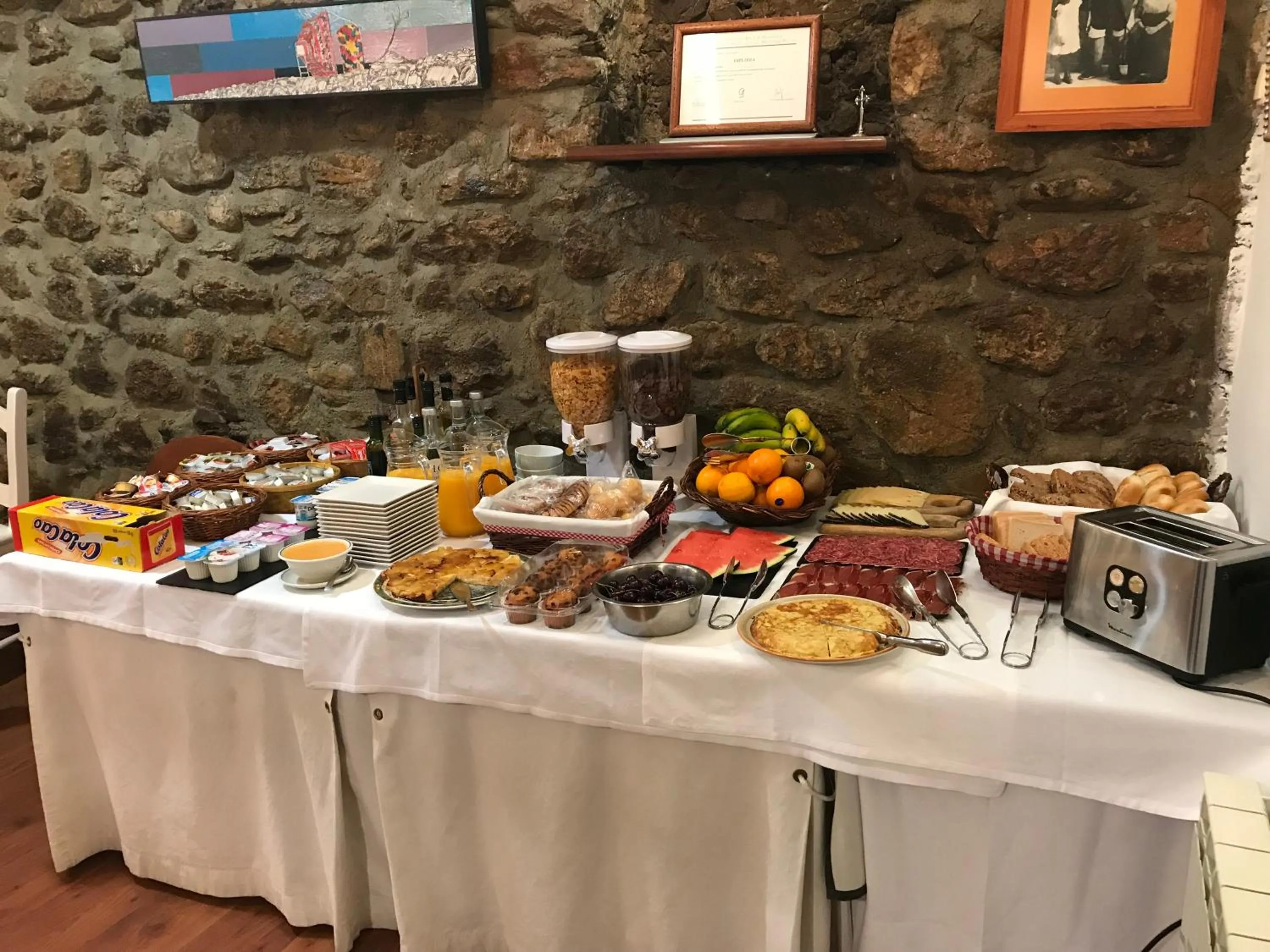 Breakfast in Hotel Casa Socotor
