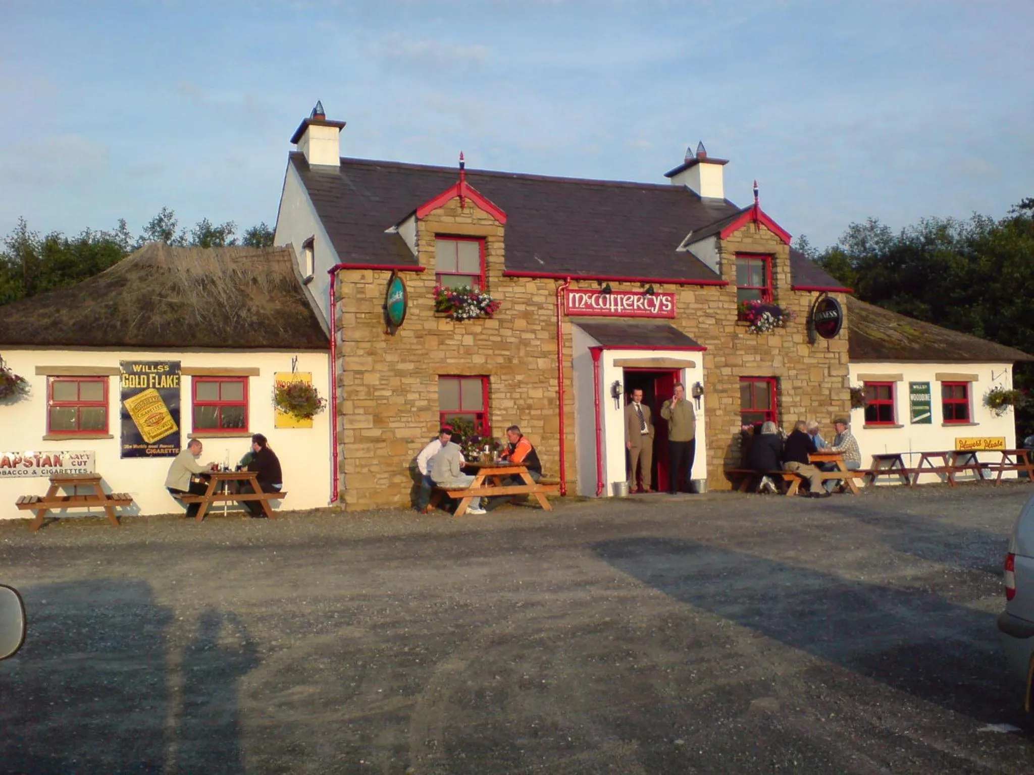 Patio in Killererin House B&B
