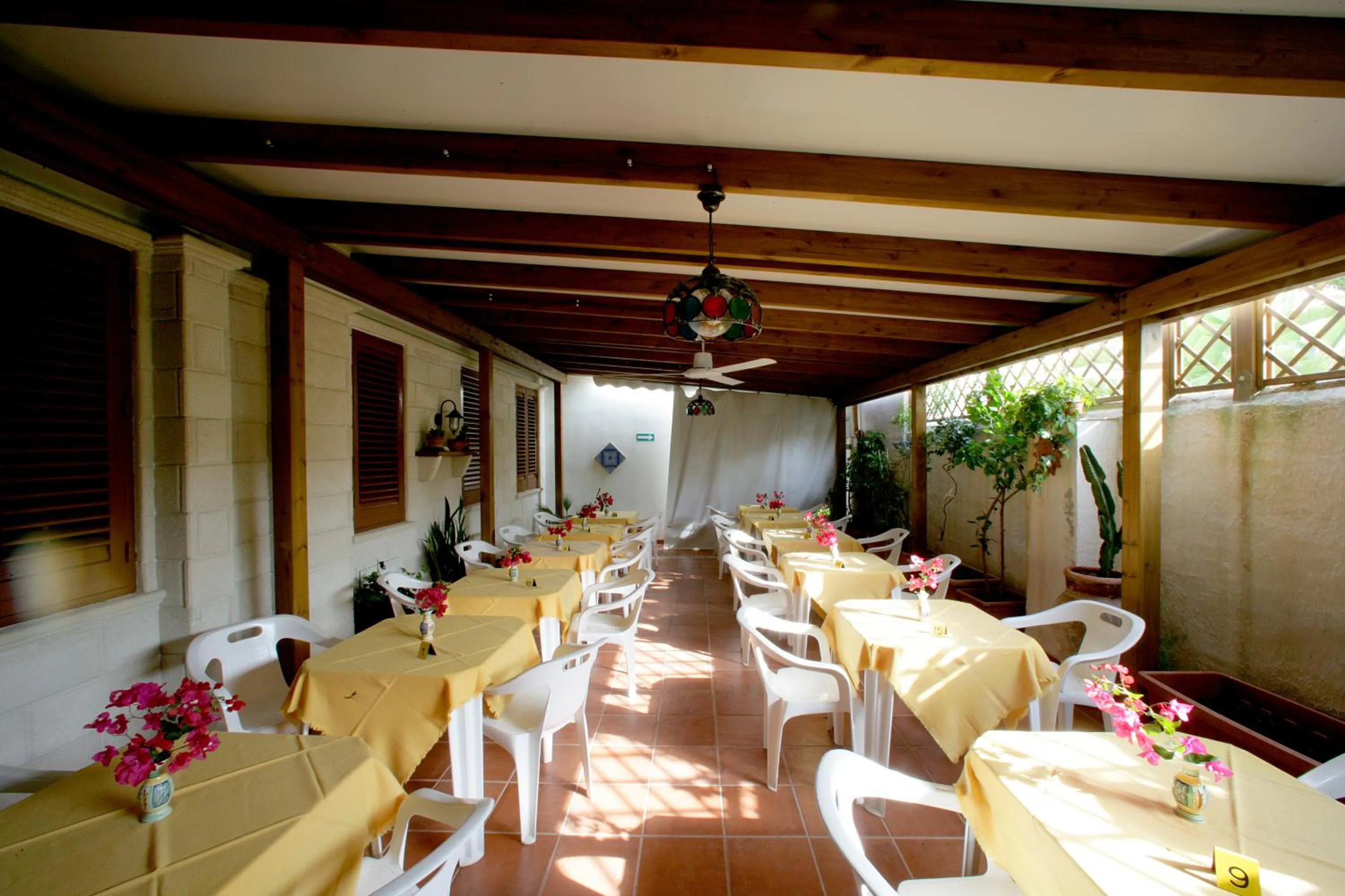 Restaurant/places to eat in Albergo Bouganville