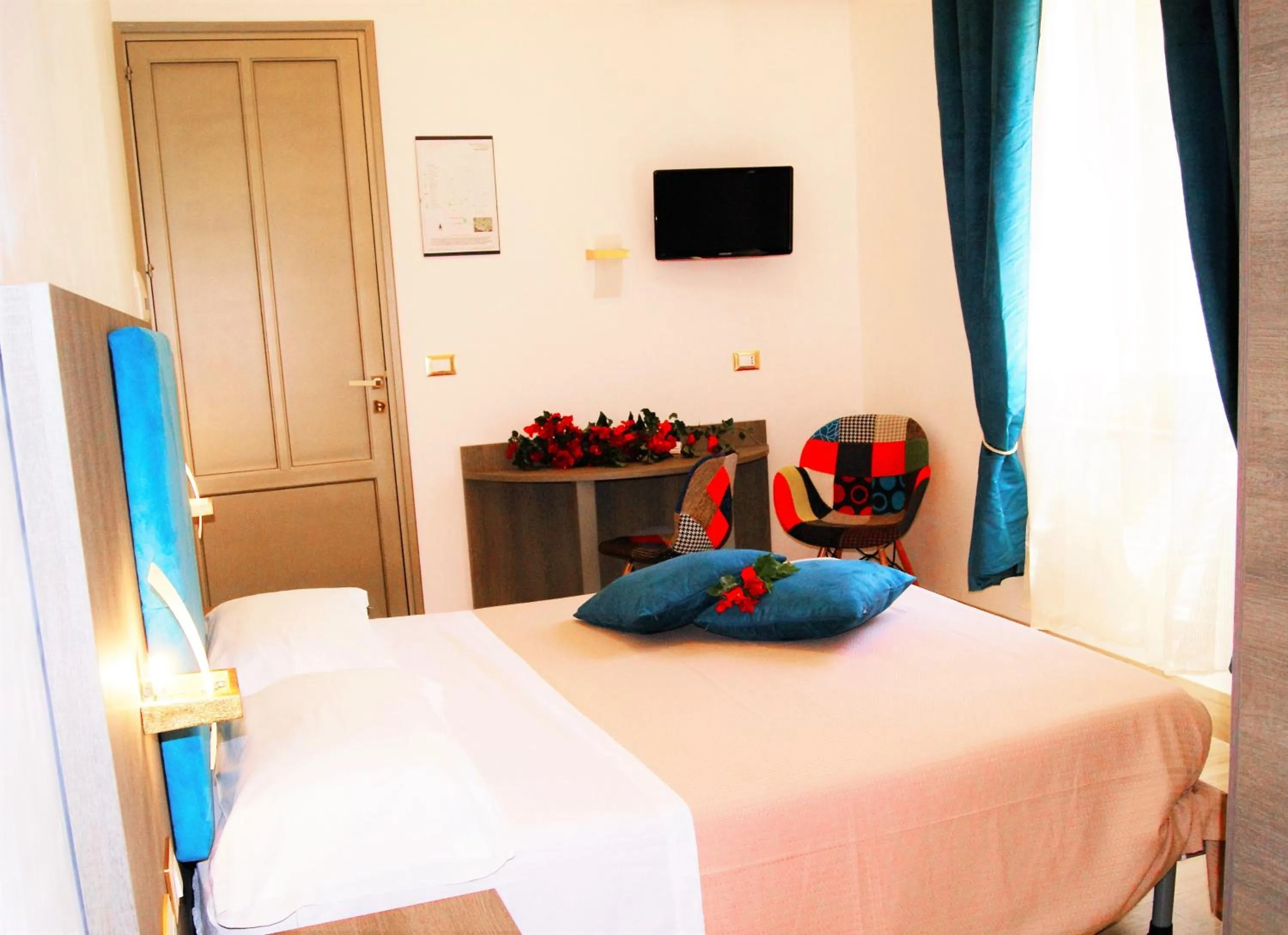 Photo of the whole room, Bed in Albergo Bouganville