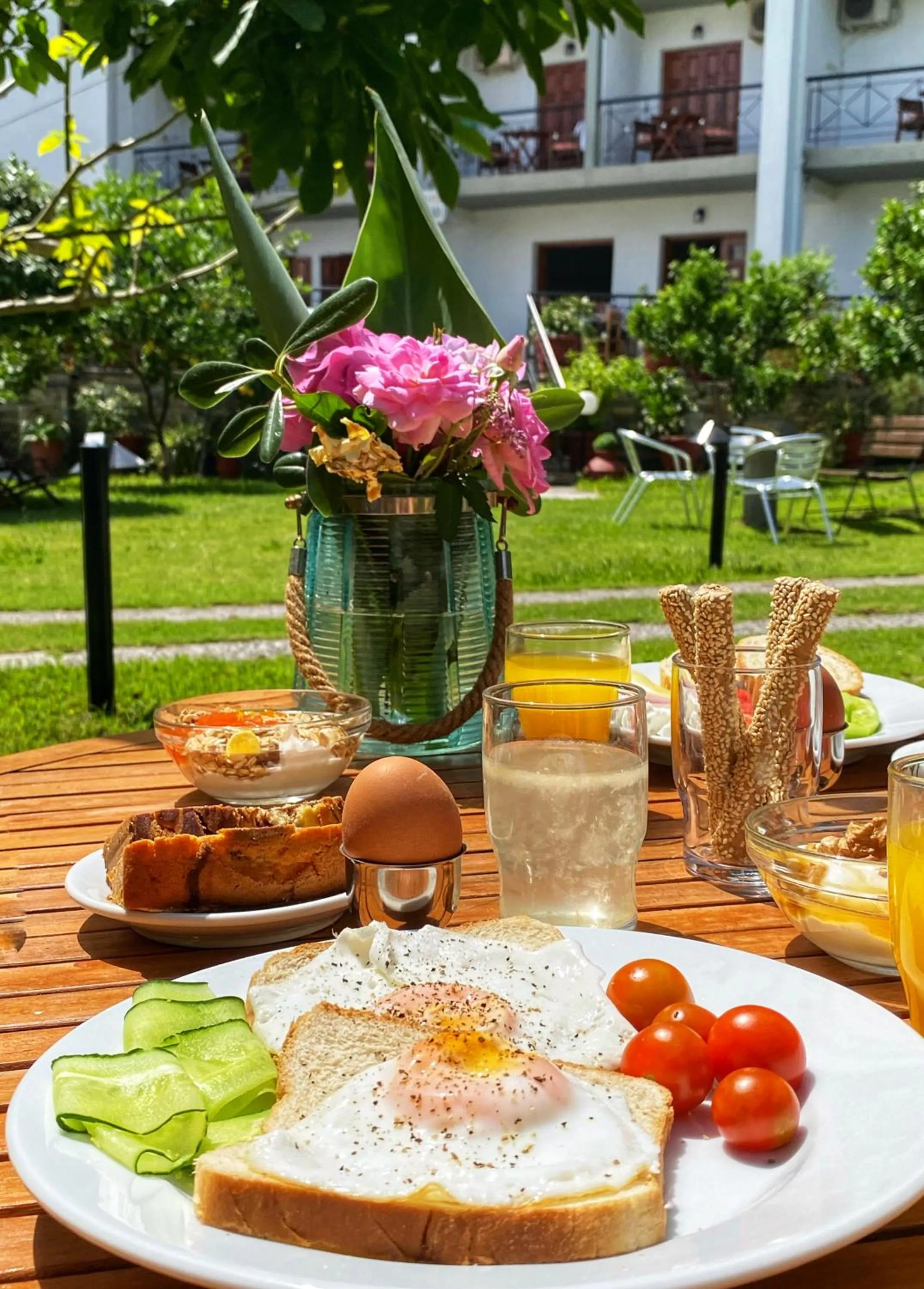 Breakfast in Hotel Eleana