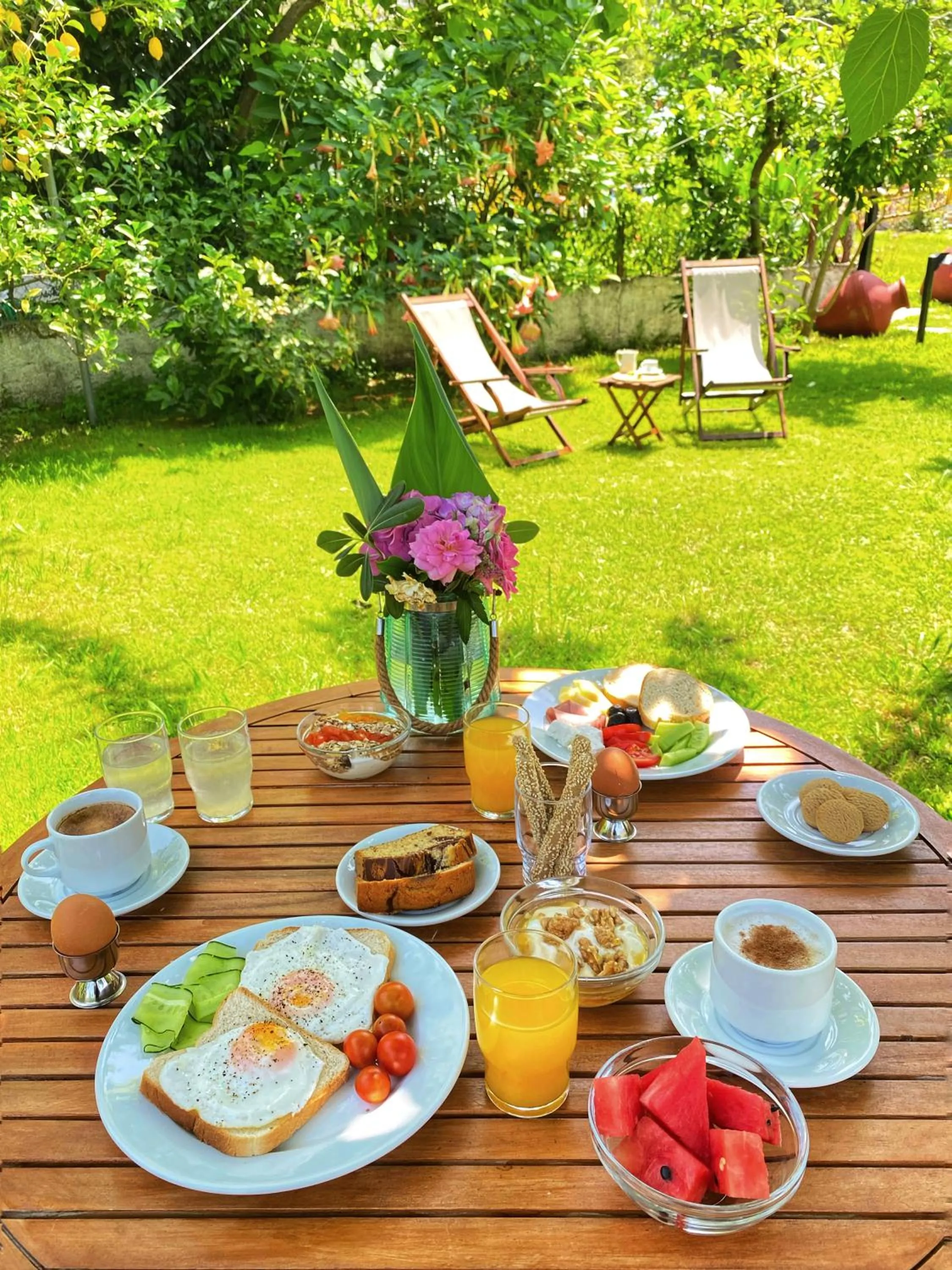 Garden in Hotel Eleana