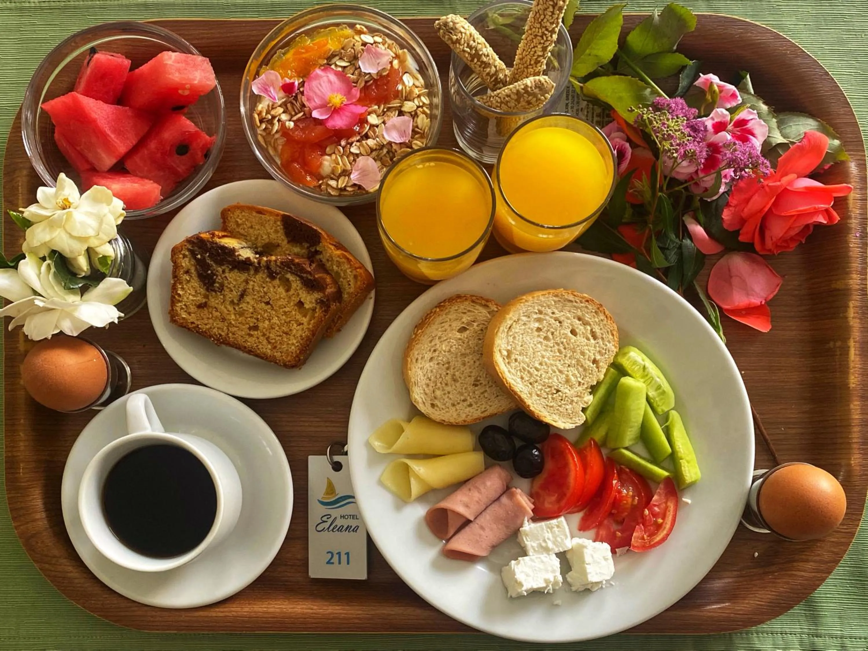 Breakfast in Hotel Eleana