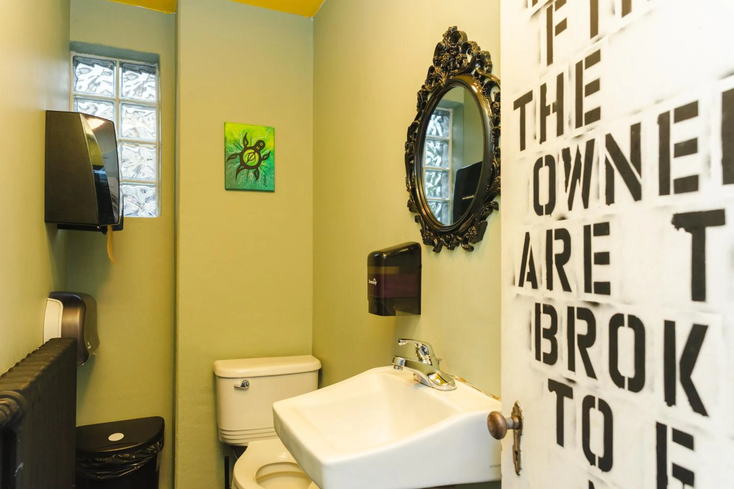 Bathroom in The Haven Hostel
