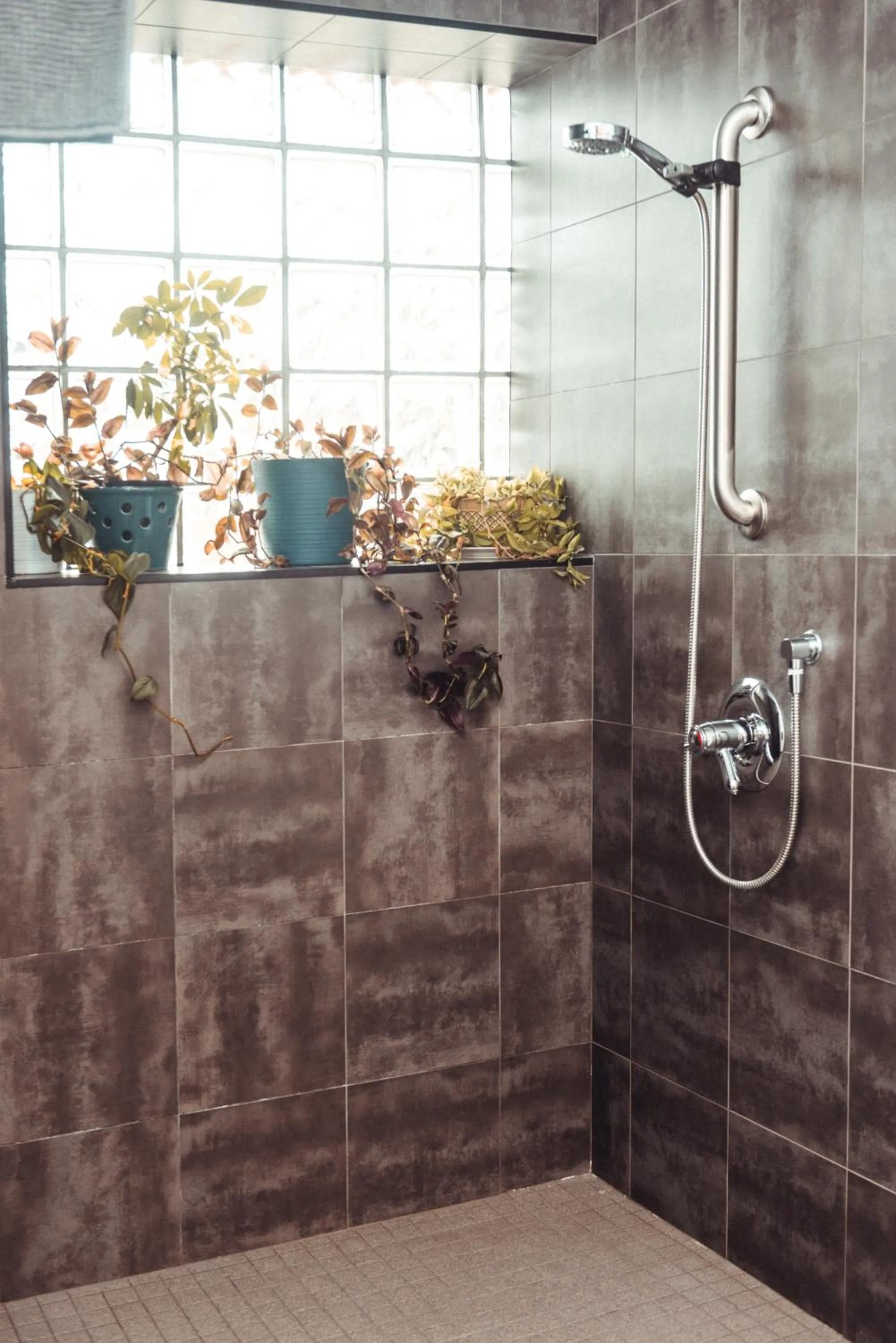 Shower in The Haven Hostel