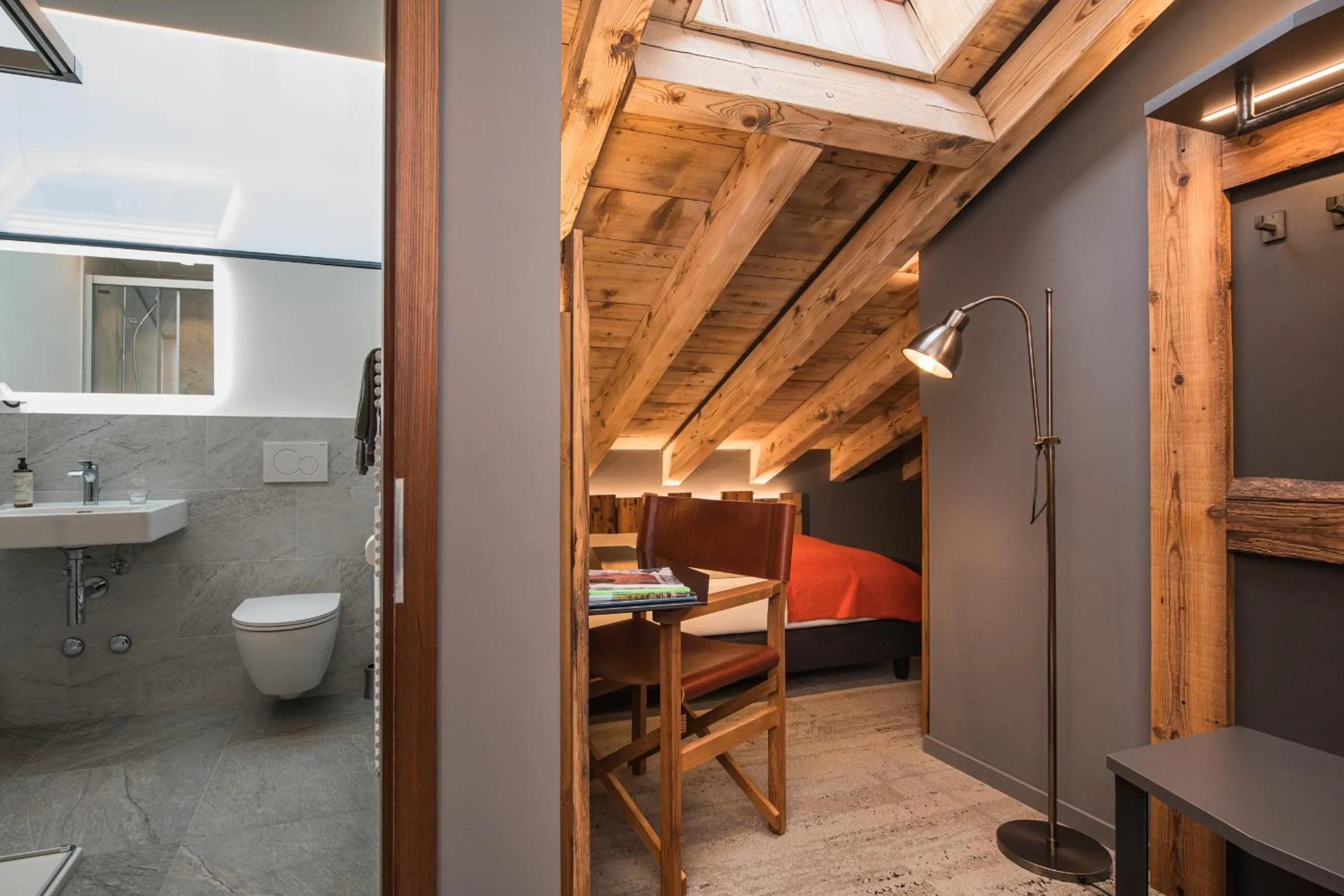 Bathroom in BaseCamp Hotel