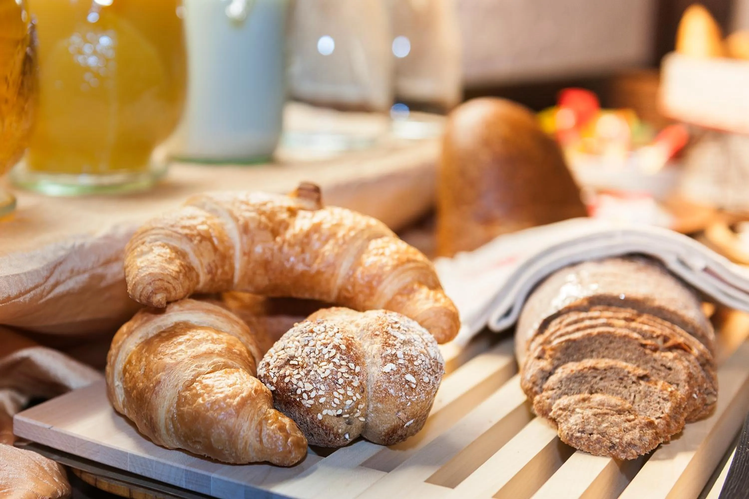 Food close-up in BaseCamp Hotel