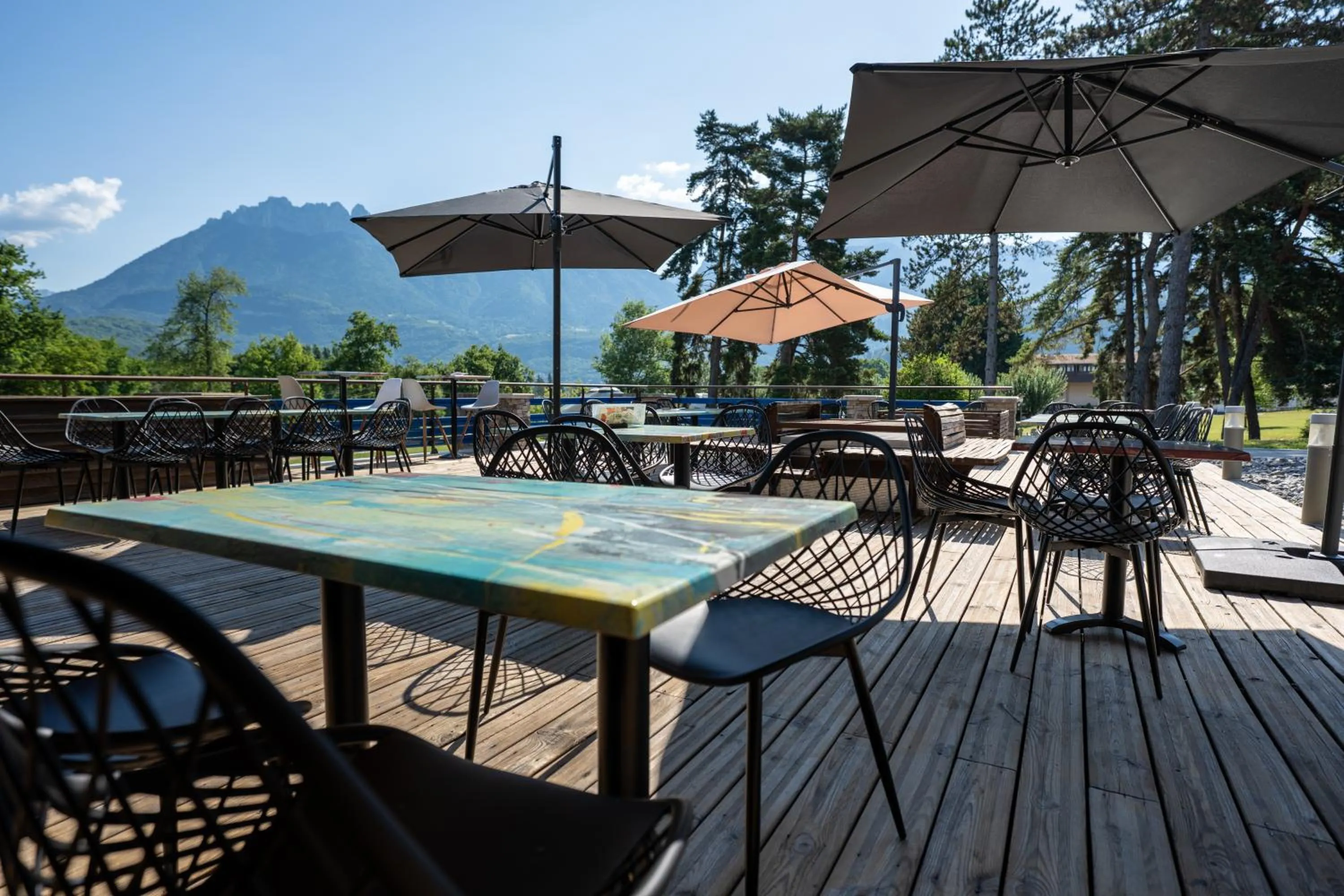 Patio in Le Pré du Lac