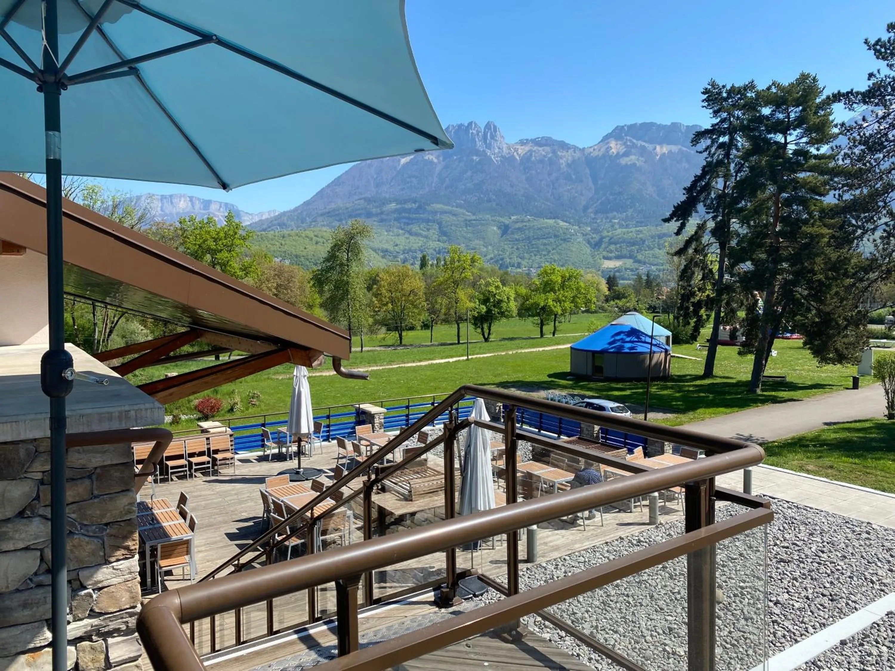 Balcony/Terrace in Le Pré du Lac