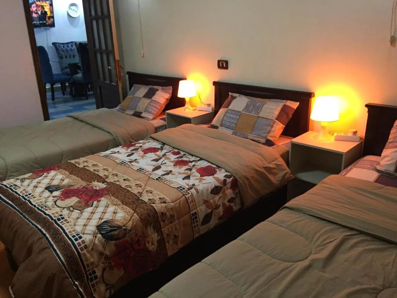 Bed in Al Marwa Apartment in Dokki - Families Only