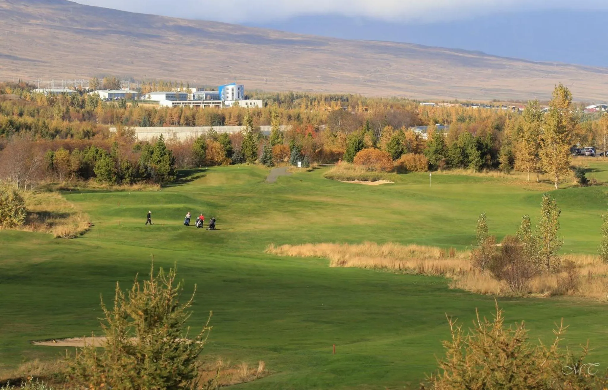 Golfcourse in Hotel Akureyri