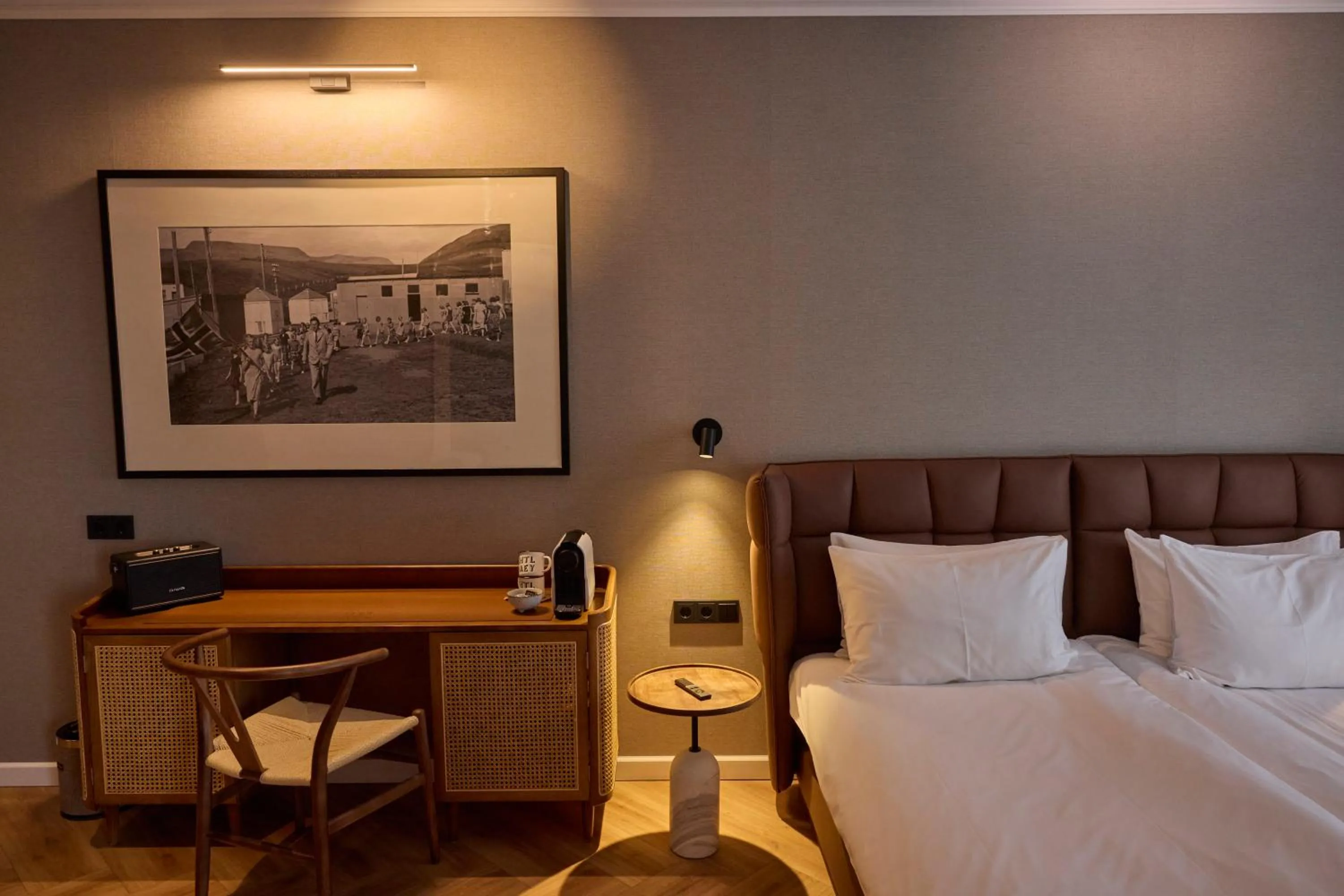 Bed in Hotel Akureyri