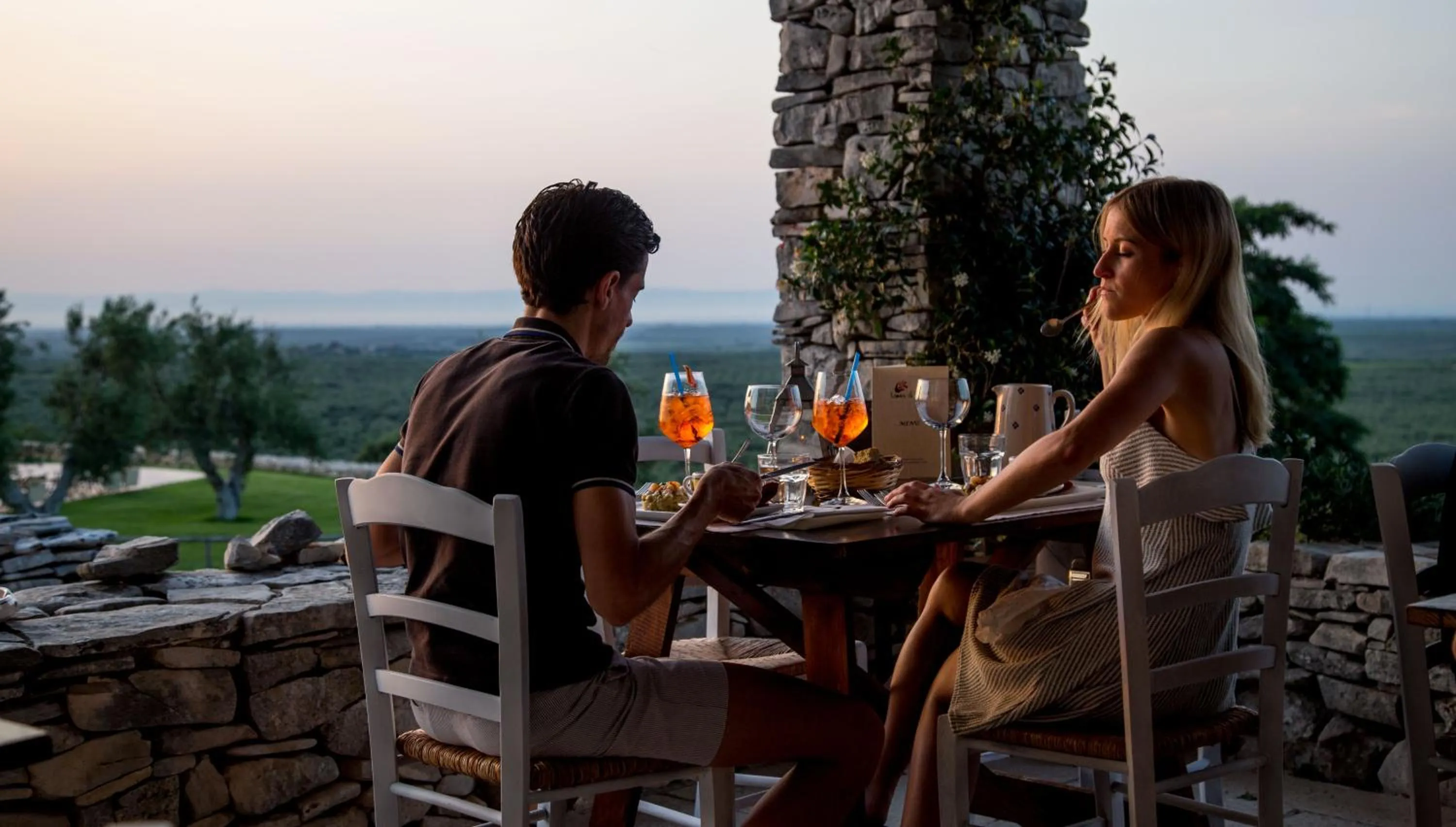 Restaurant/places to eat in Lama Di Luna Biomasseria