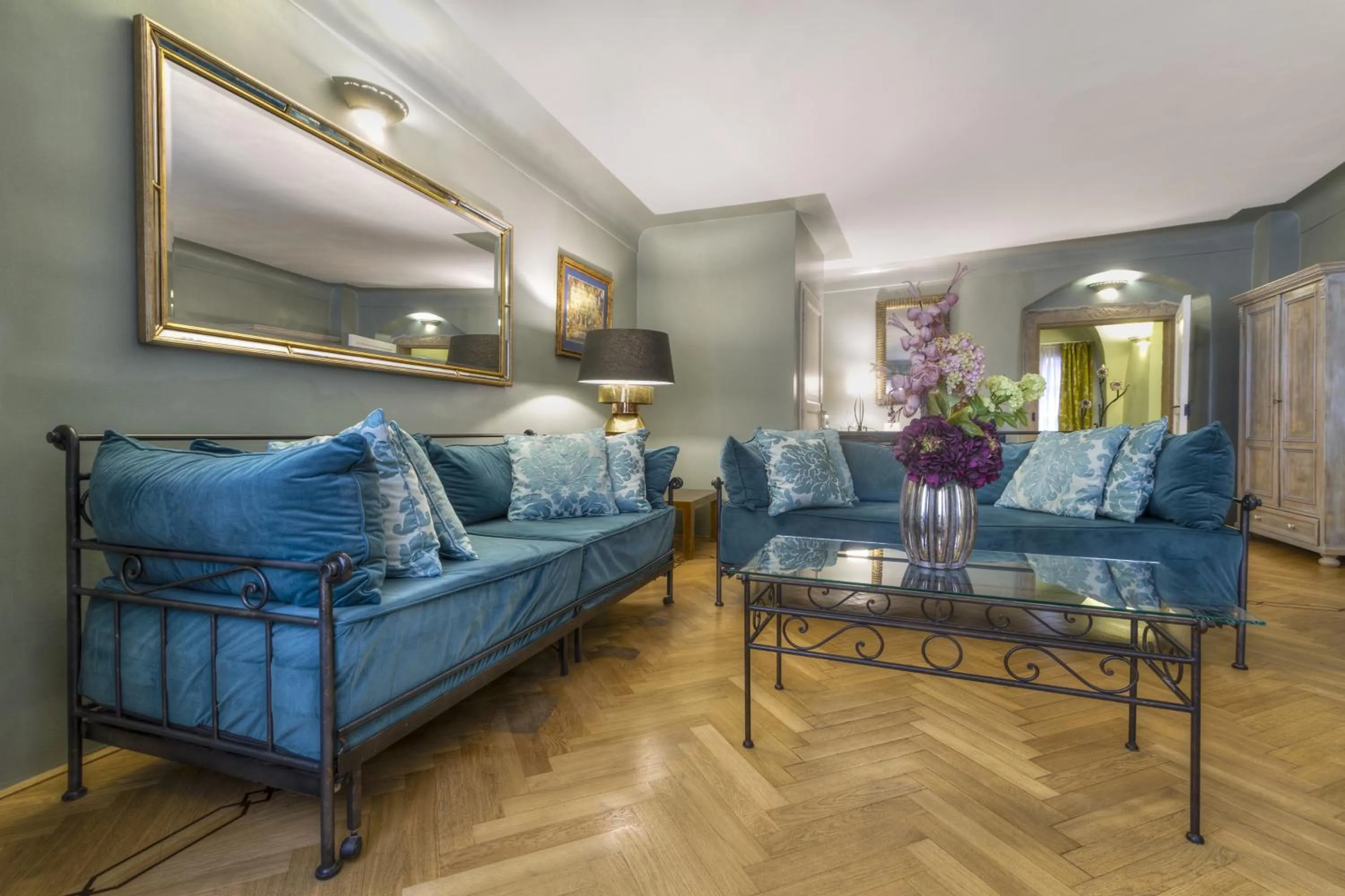 Living room in Black Star Suites