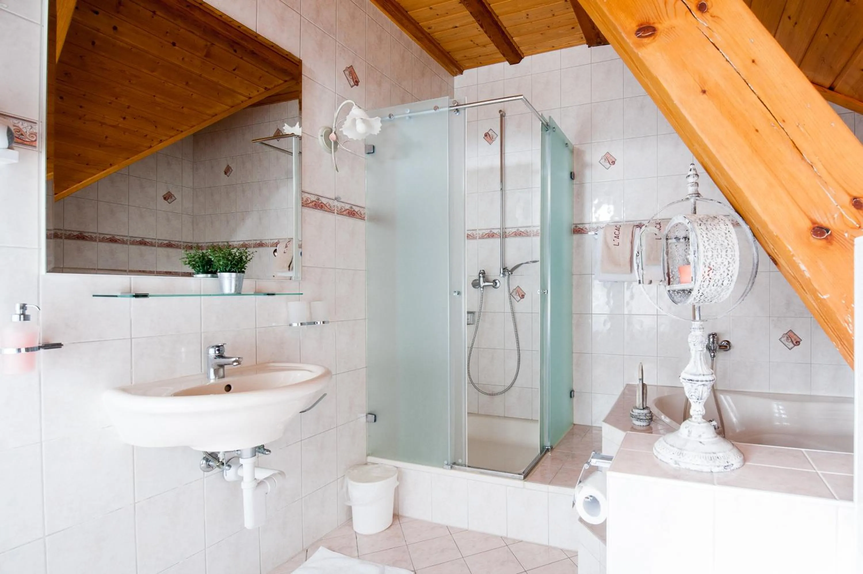 Bathroom in Hotel Acacia