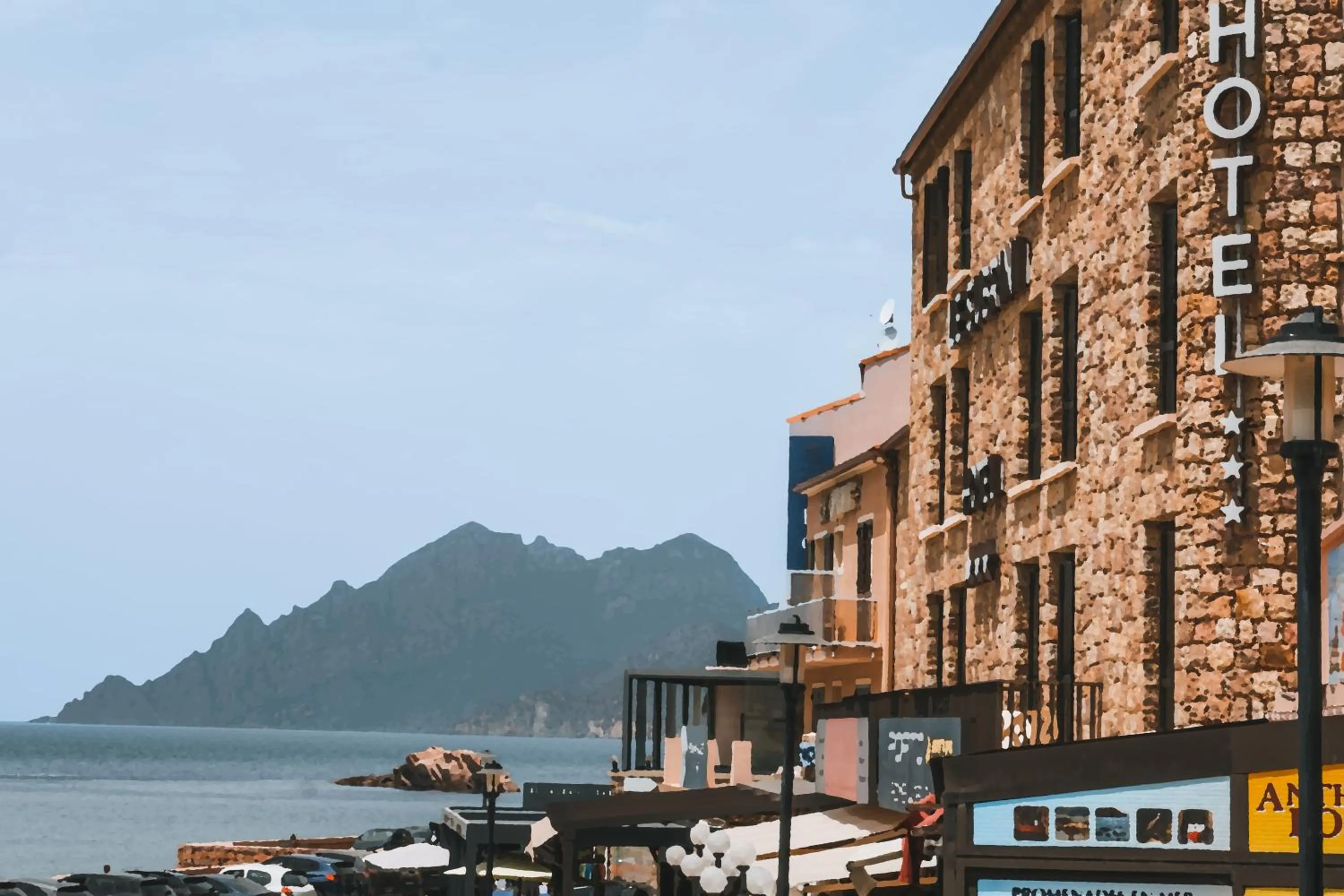 Property building in Hôtel & Résidence Le Subrini