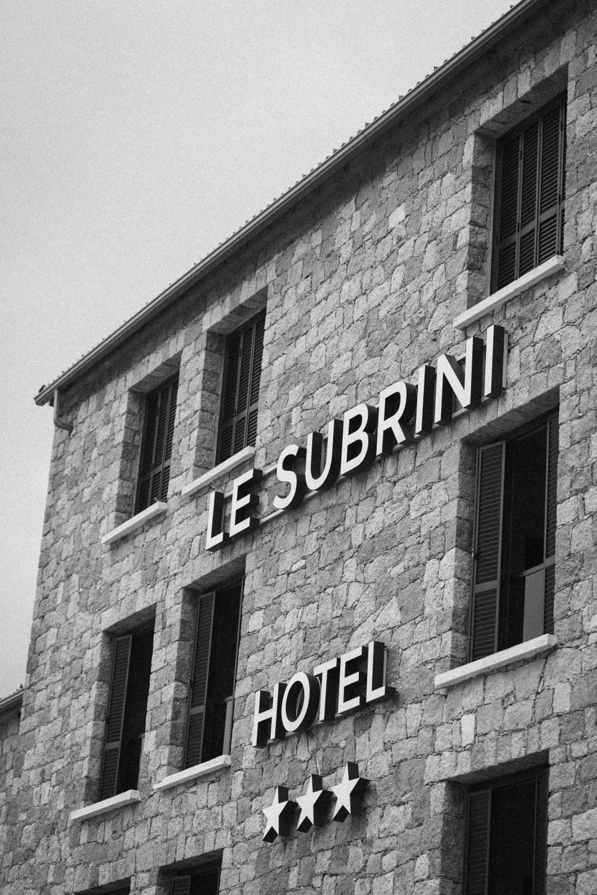 Property building in Hôtel & Résidence Le Subrini