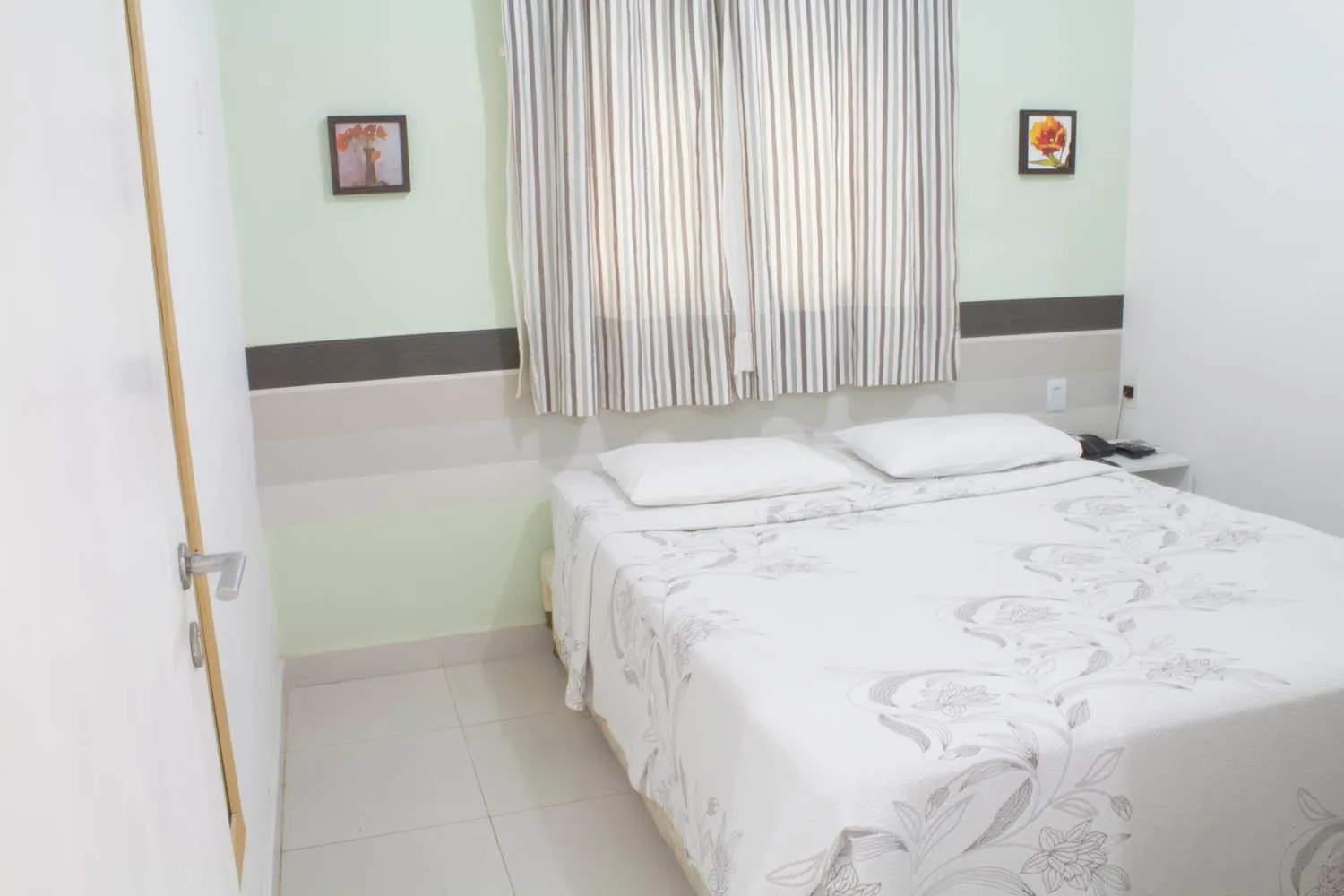 Bed in Hotel Agua Marinha