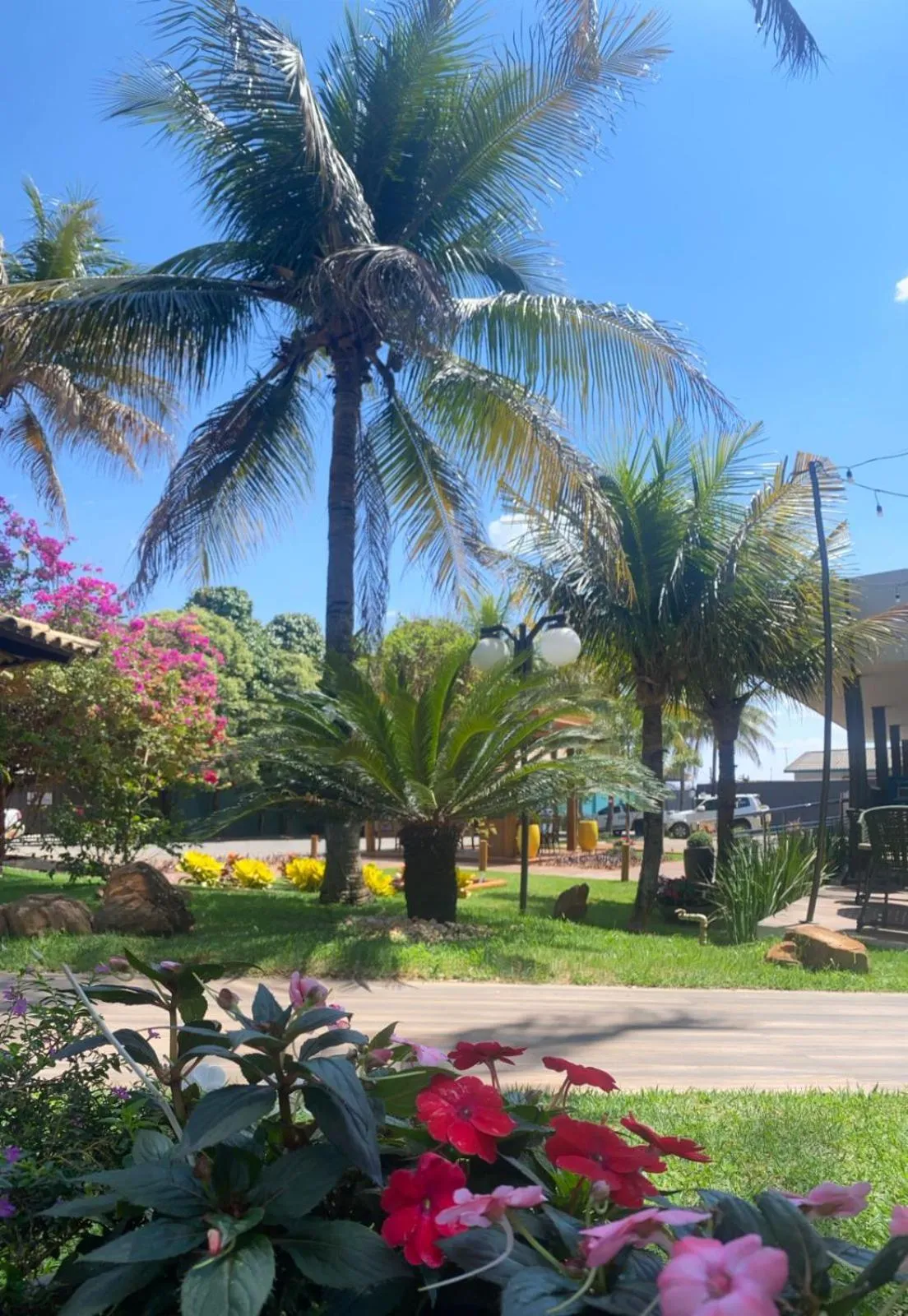 Garden in Castelo Inn Hotel