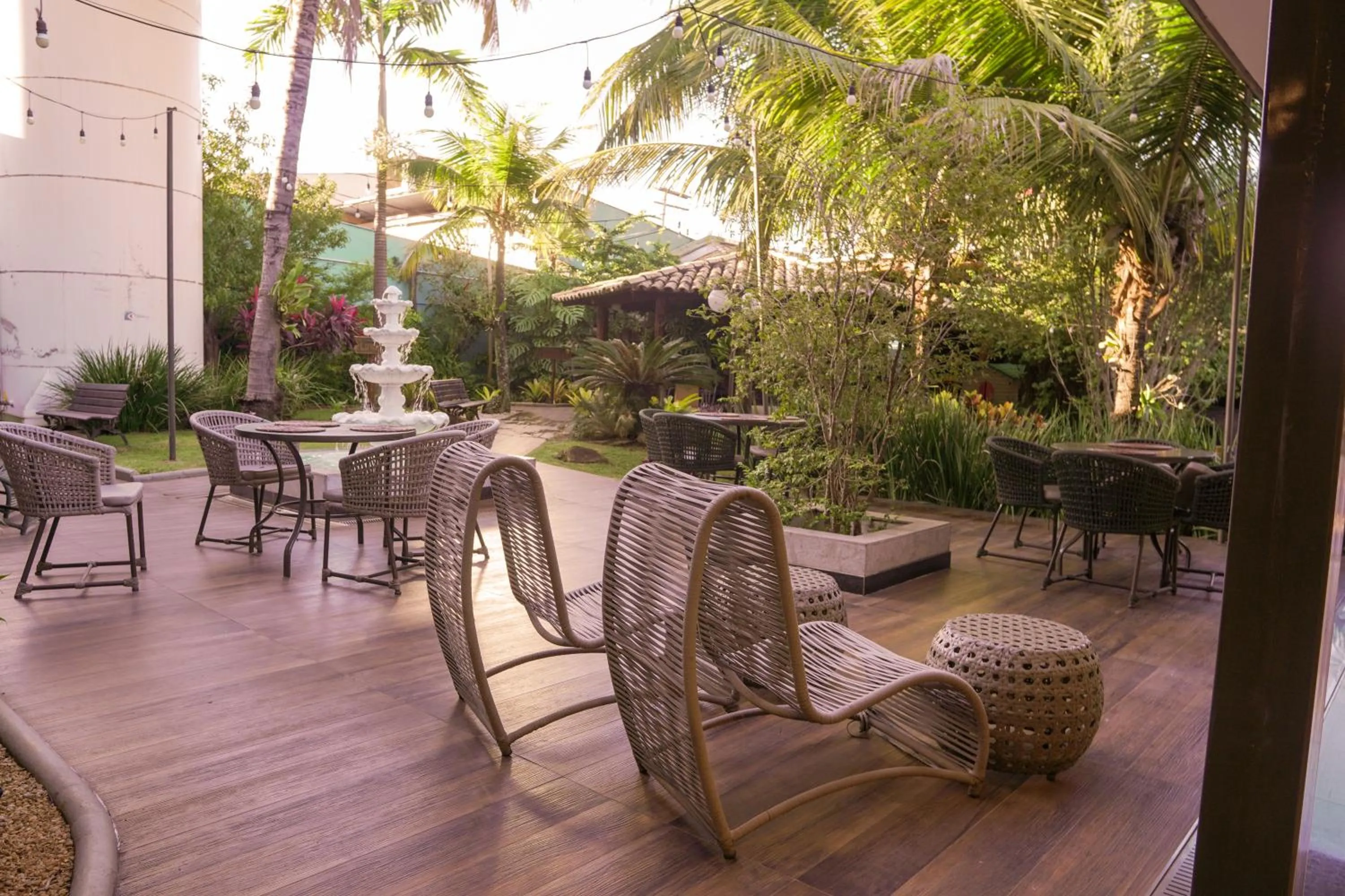 Garden in Castelo Inn Hotel