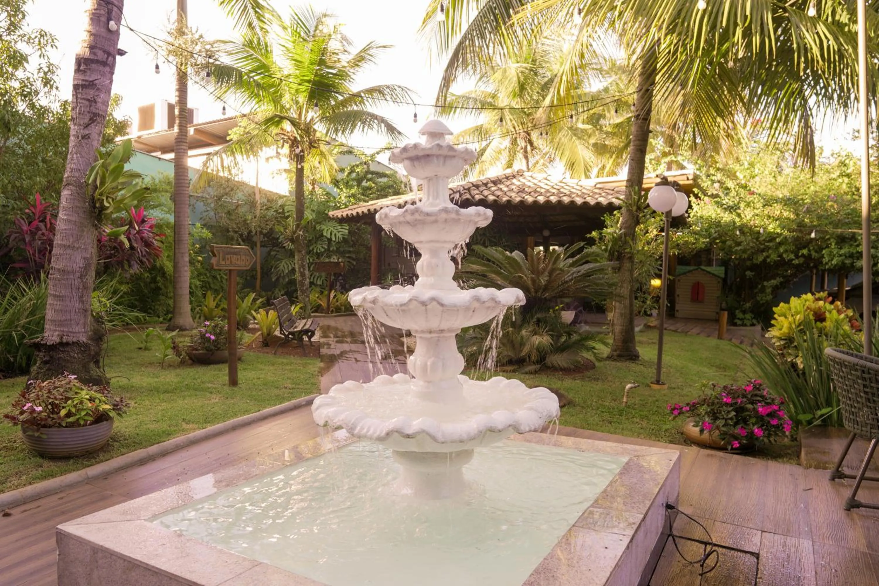 Garden in Castelo Inn Hotel