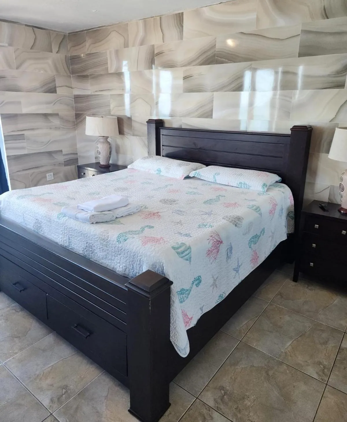 Bed in Hotel Colombus