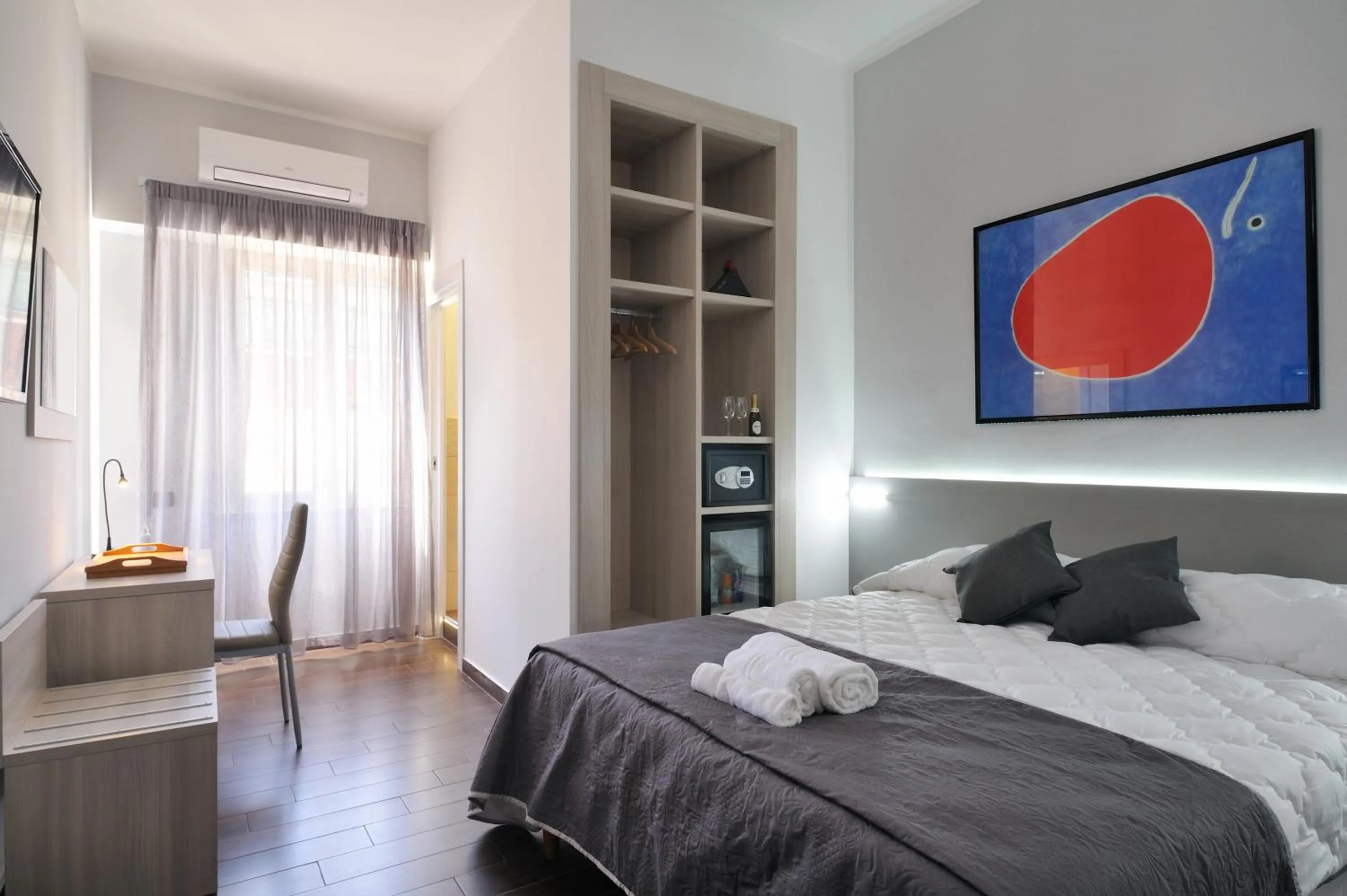 Bed in B&B Il Bacio di Napoli