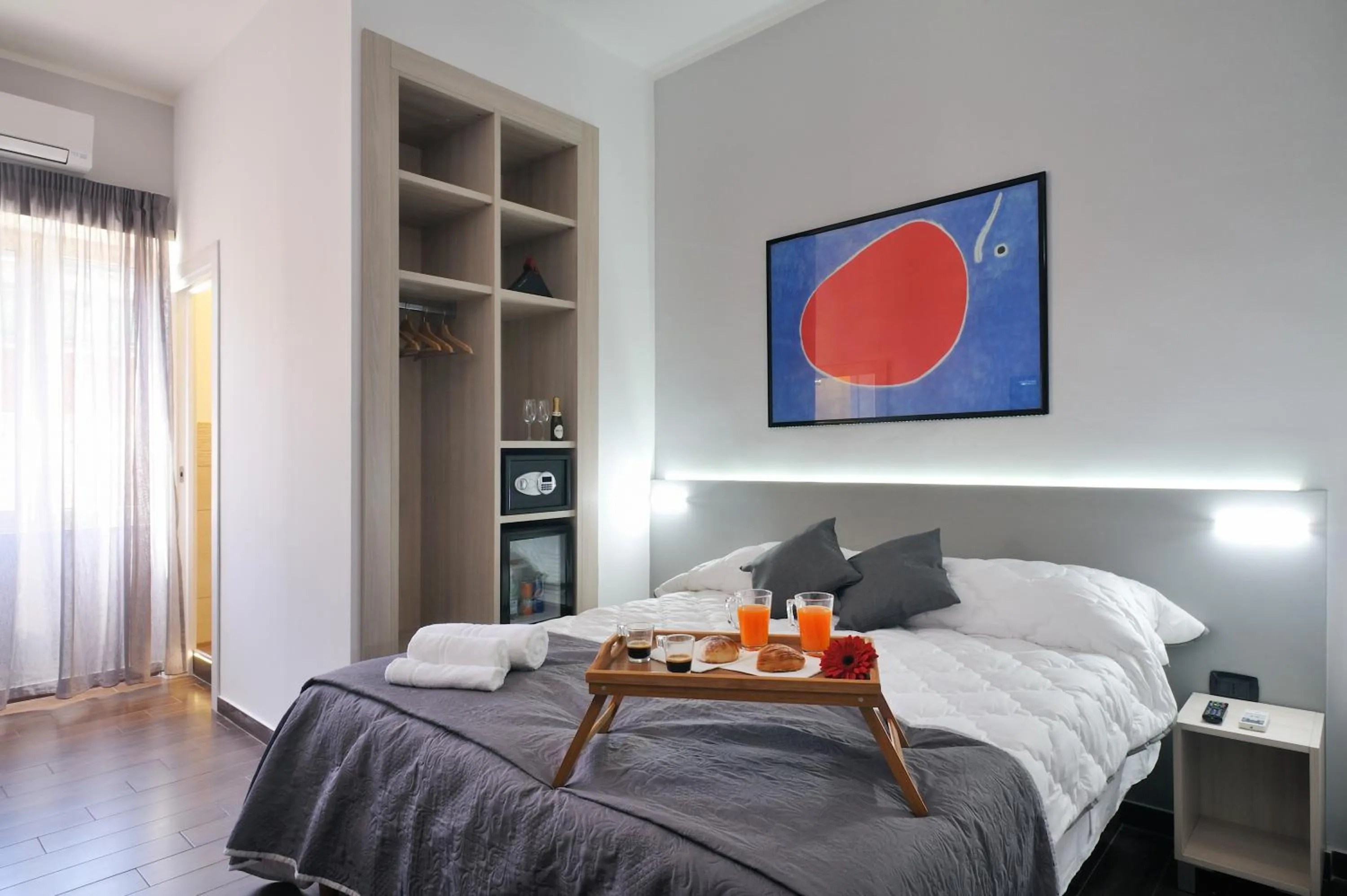 Bed in B&B Il Bacio di Napoli