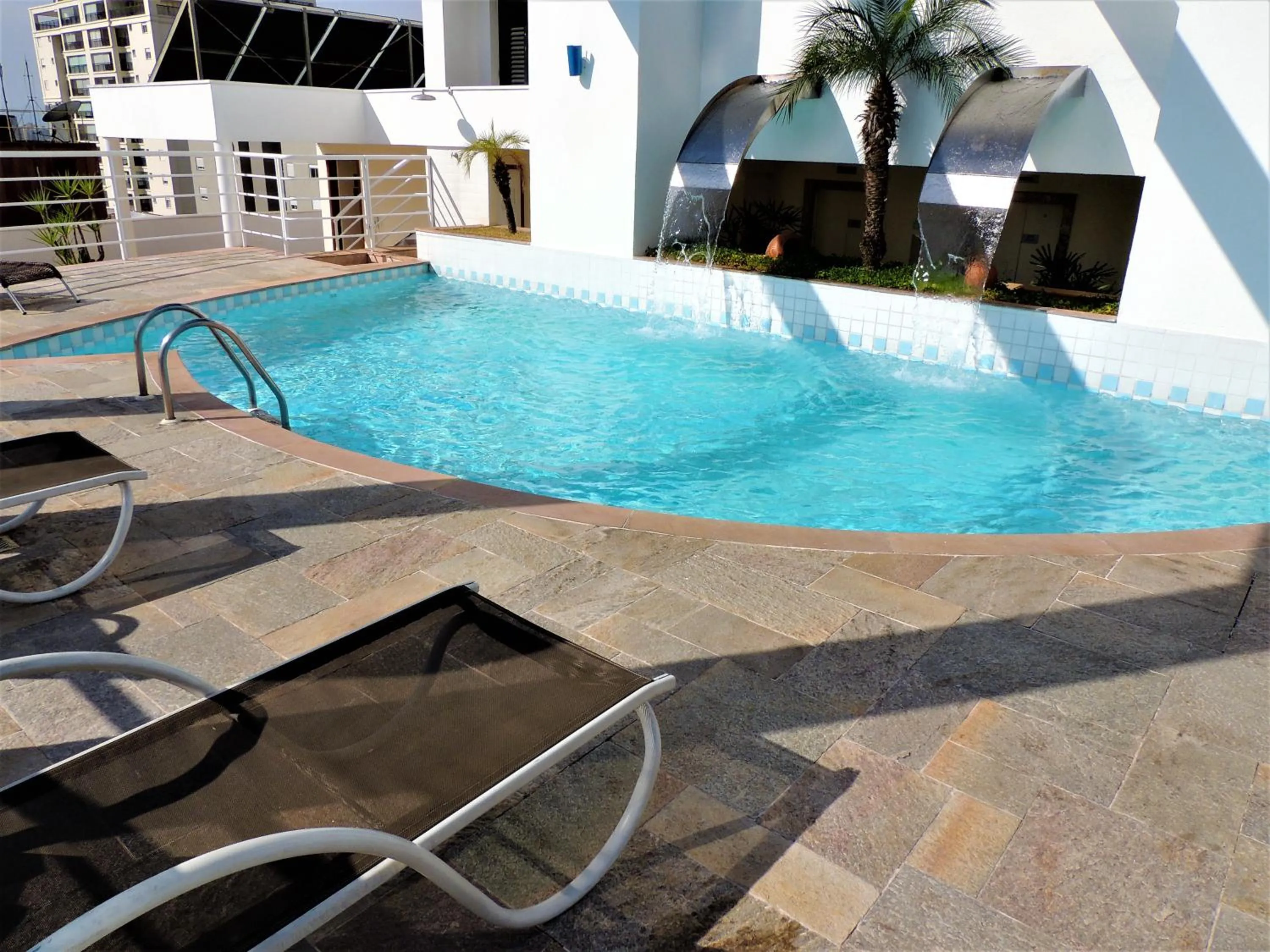 Swimming pool in Mondrian Suite Hotel