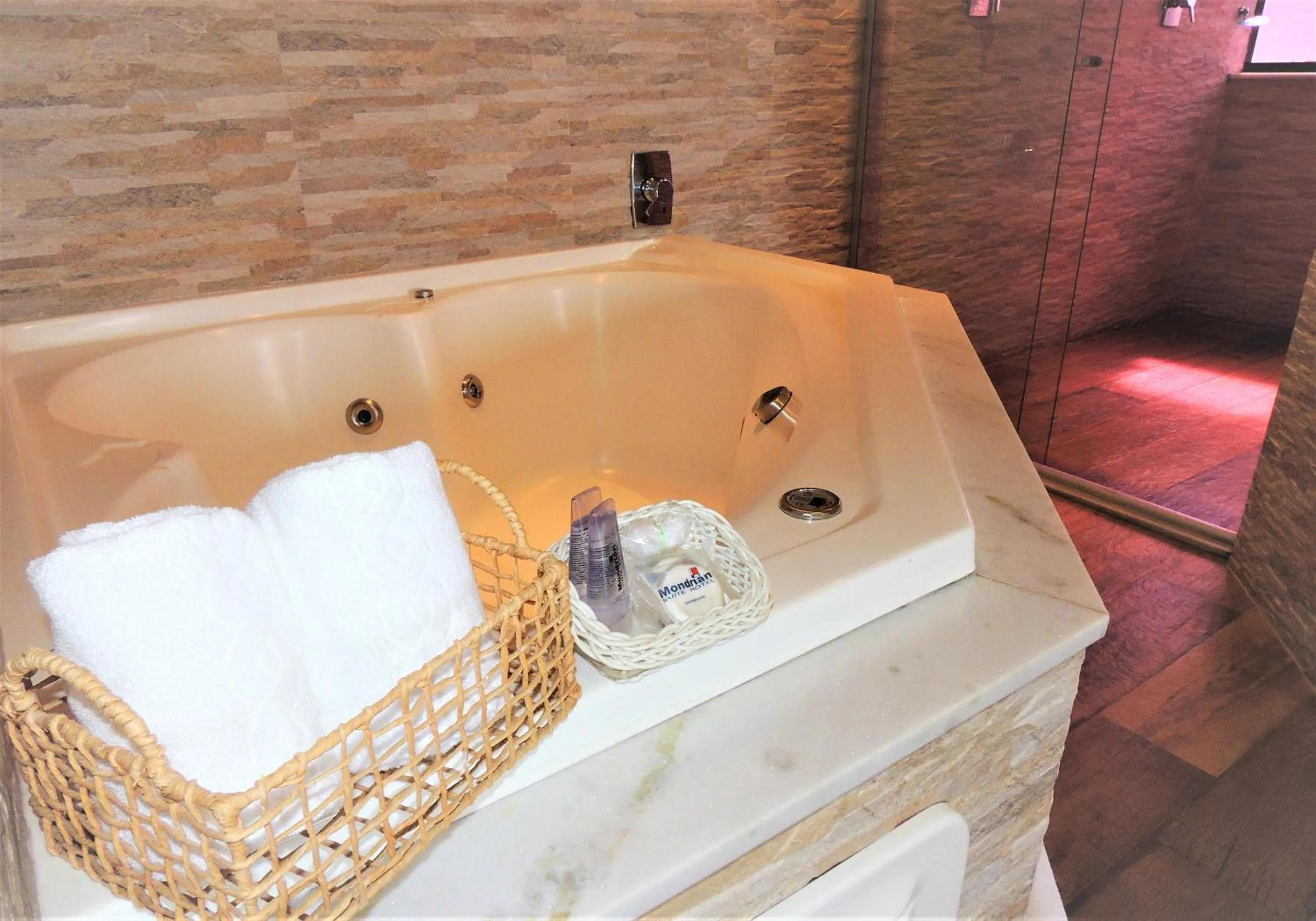 Sauna in Mondrian Suite Hotel