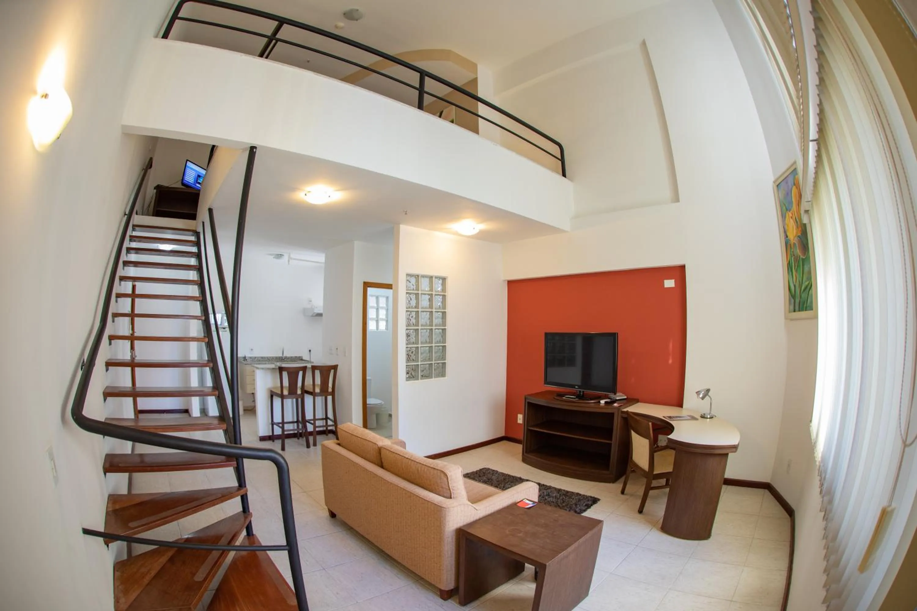 Bedroom in Mondrian Suite Hotel