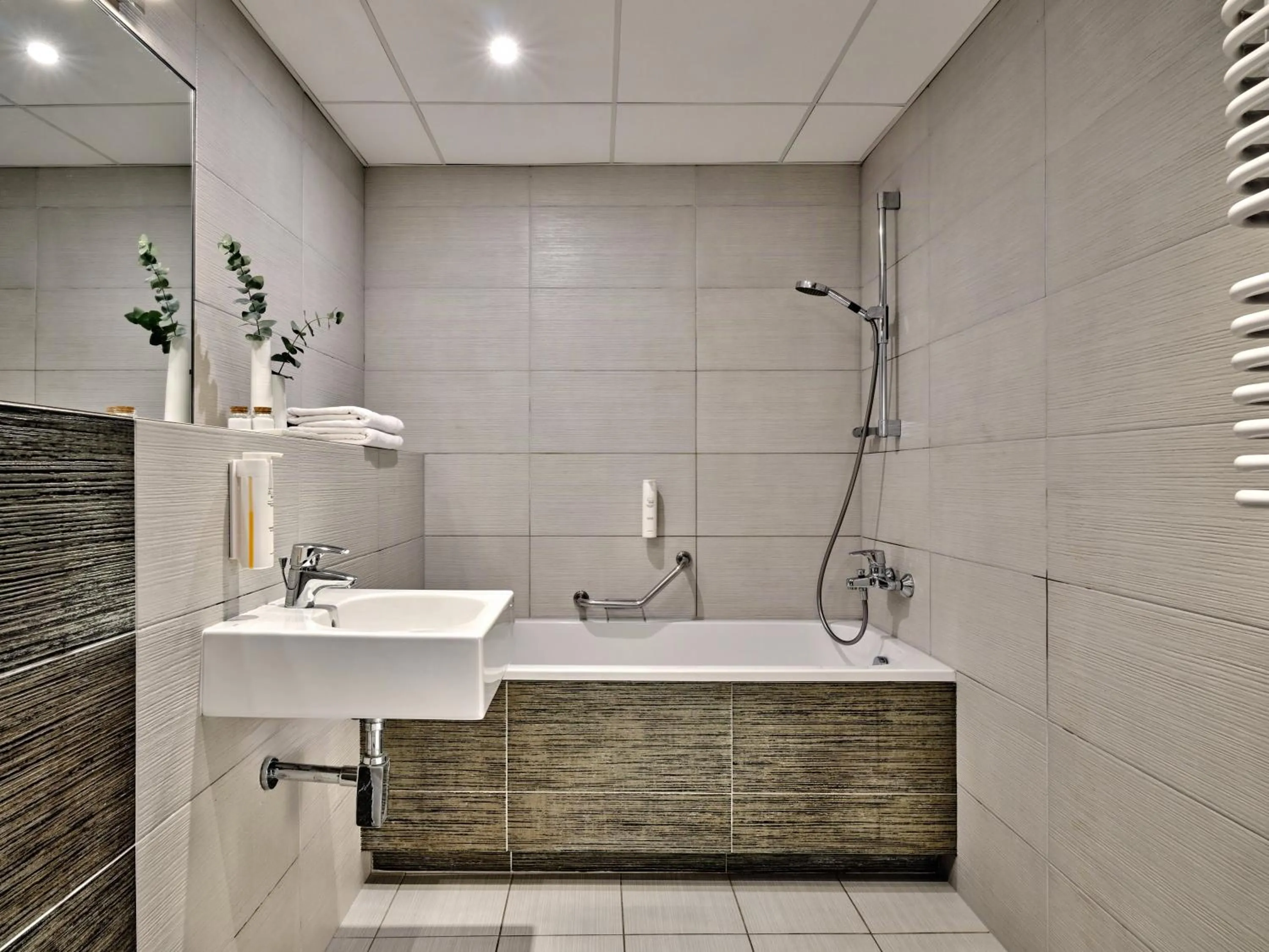 Bathroom in Arche Hotel Puławska Residence Warszawa