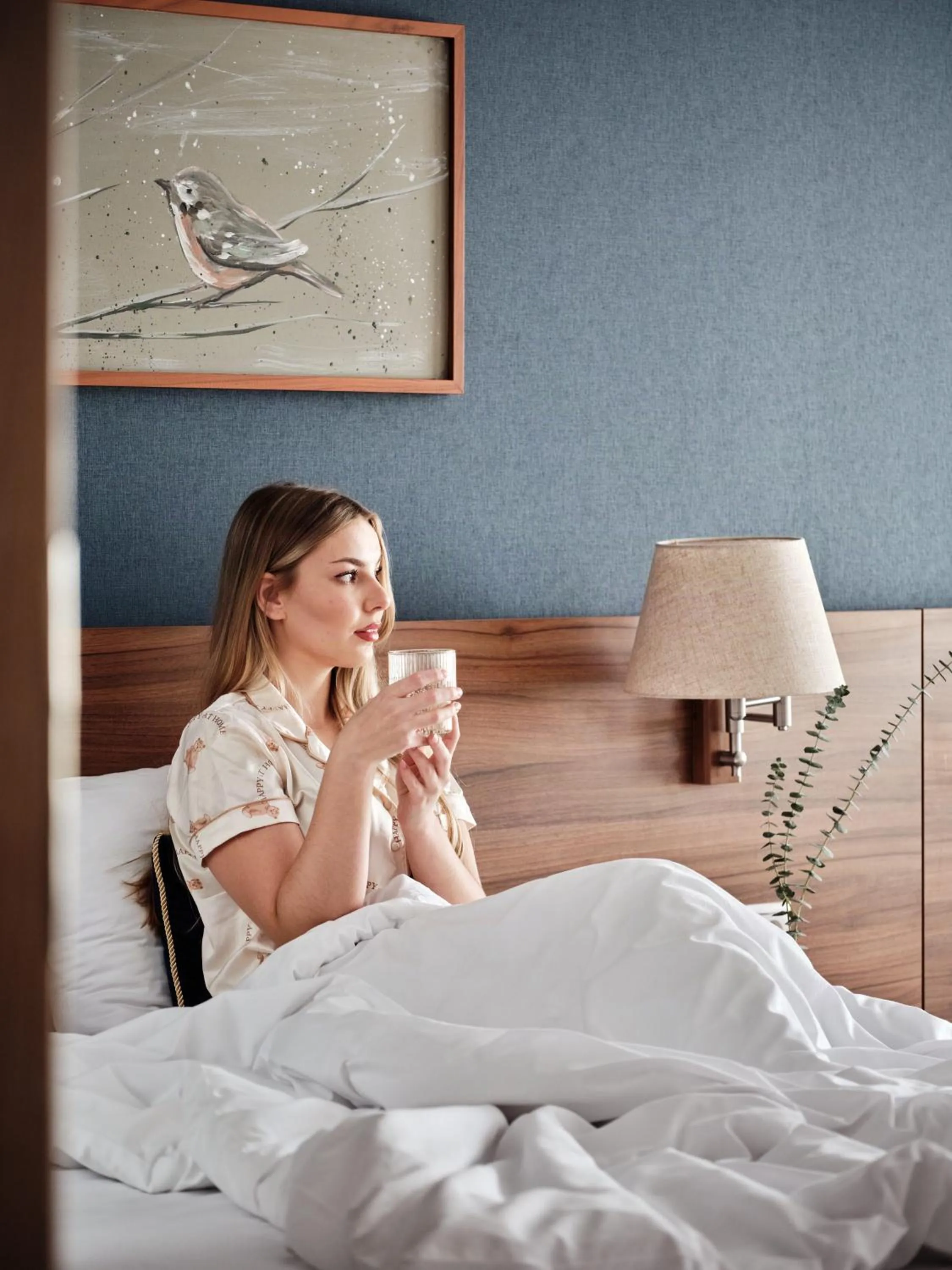 Bed in Arche Hotel Puławska Residence Warszawa