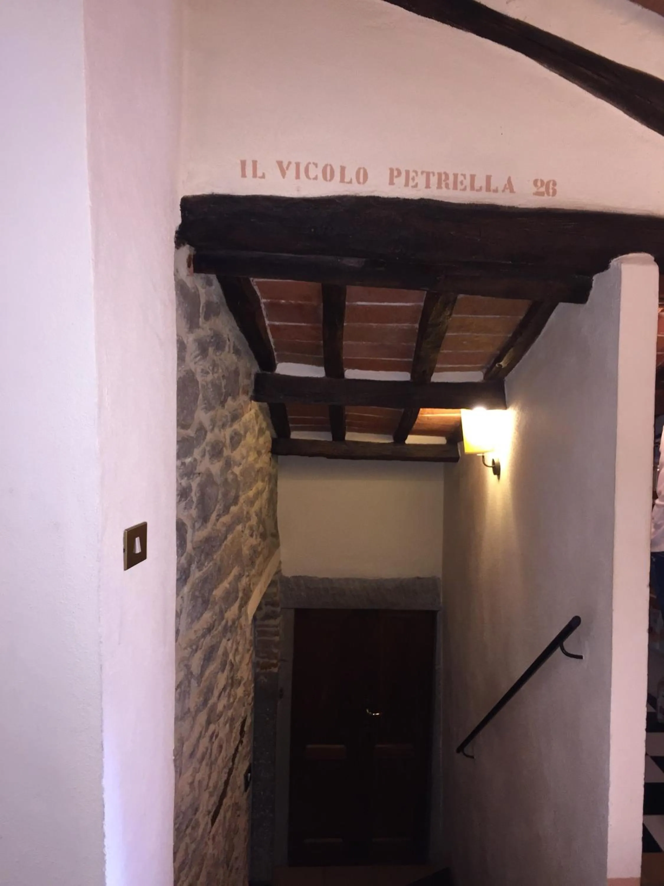 Decorative detail in Locanda Petrella