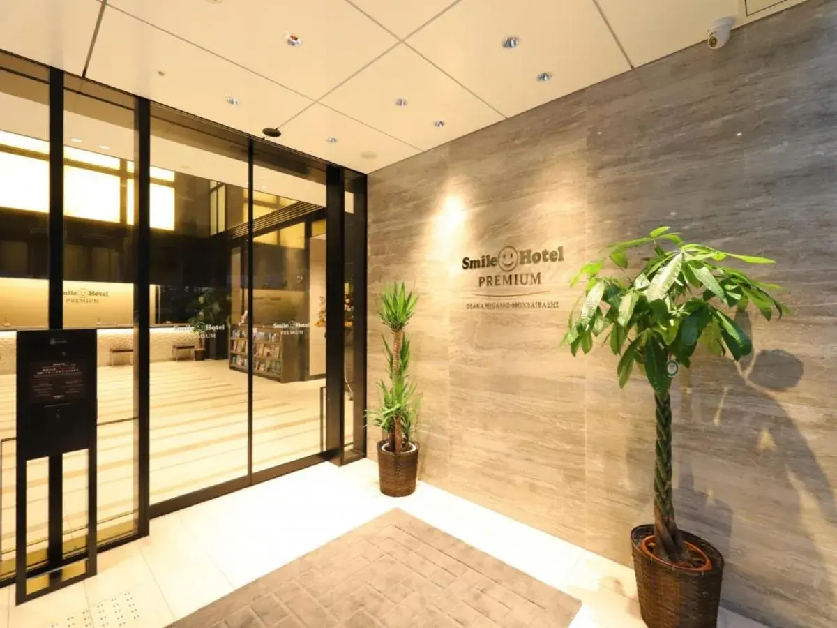 Facade/entrance in Smile Hotel Premium Osaka Higashishinsaibashi Facade/entrance in Smile Hotel Premium Osaka Higashishinsaibashi